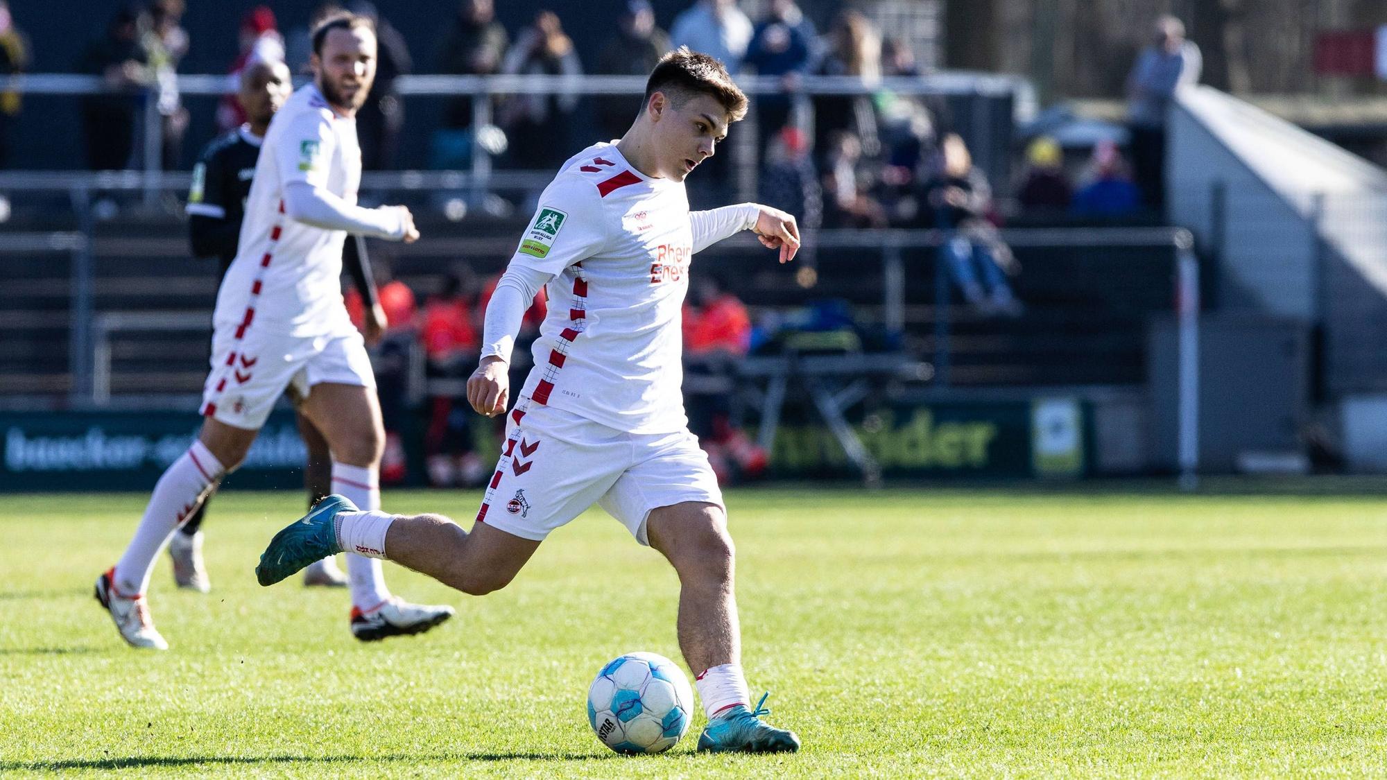 Regionalliga West: 1.FC Köln U21, U 21 - SV Rödinghausen 02.03.2025 Patrik Kristal 1.FC Köln U21, 12 Regionalliga West: 1.FC Köln U21 - SV Rödinghausen Geißbockheim, Franz-Kremer-Stadion, Köln 02.03.2025 *** Regionalliga West 1 FC Köln U21 SV Rödinghausen 02 03 2025 Patrik Kristal 1 FC Köln U21, 12 Regionalliga West 1 FC Köln U21 SV Rödinghausen Geißbockheim, Franz Kremer Stadion, Cologne 02 03 2025 Copyright: xBEAUTIFULxSPORTS/Buriakovx