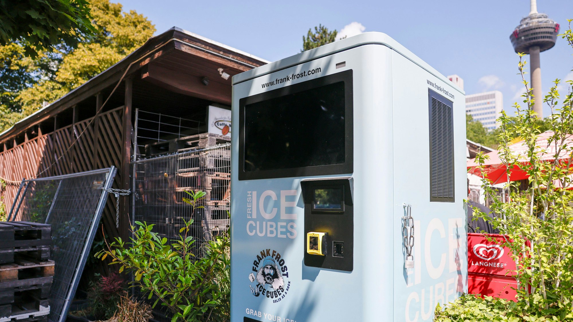 Der Eiswürfelautomat in Köln