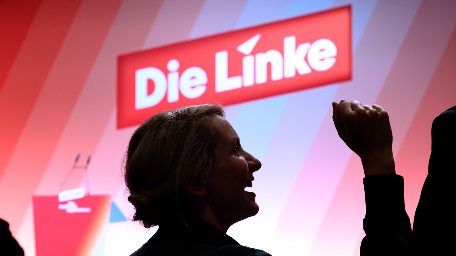 Steht in bundesweiten Umfragen derzeit bei rund zehn Prozent: Die Linke.