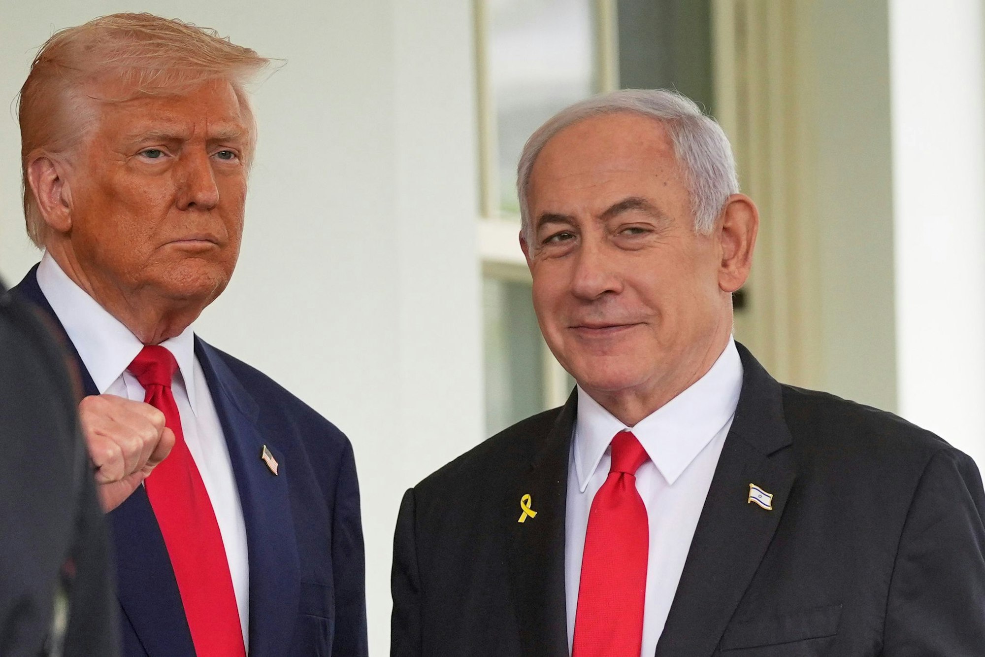 US-Präsident Trump empfängt nächste Woche erneut Israels Premier Netanjahu. (Archivbild)