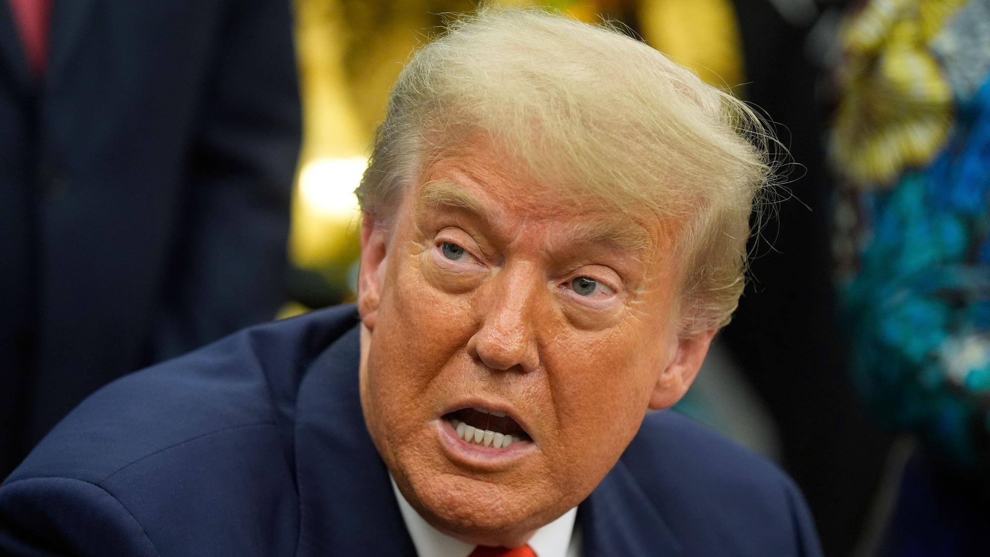 US-Präsident Donald Trump in Washington. (Archivbild)