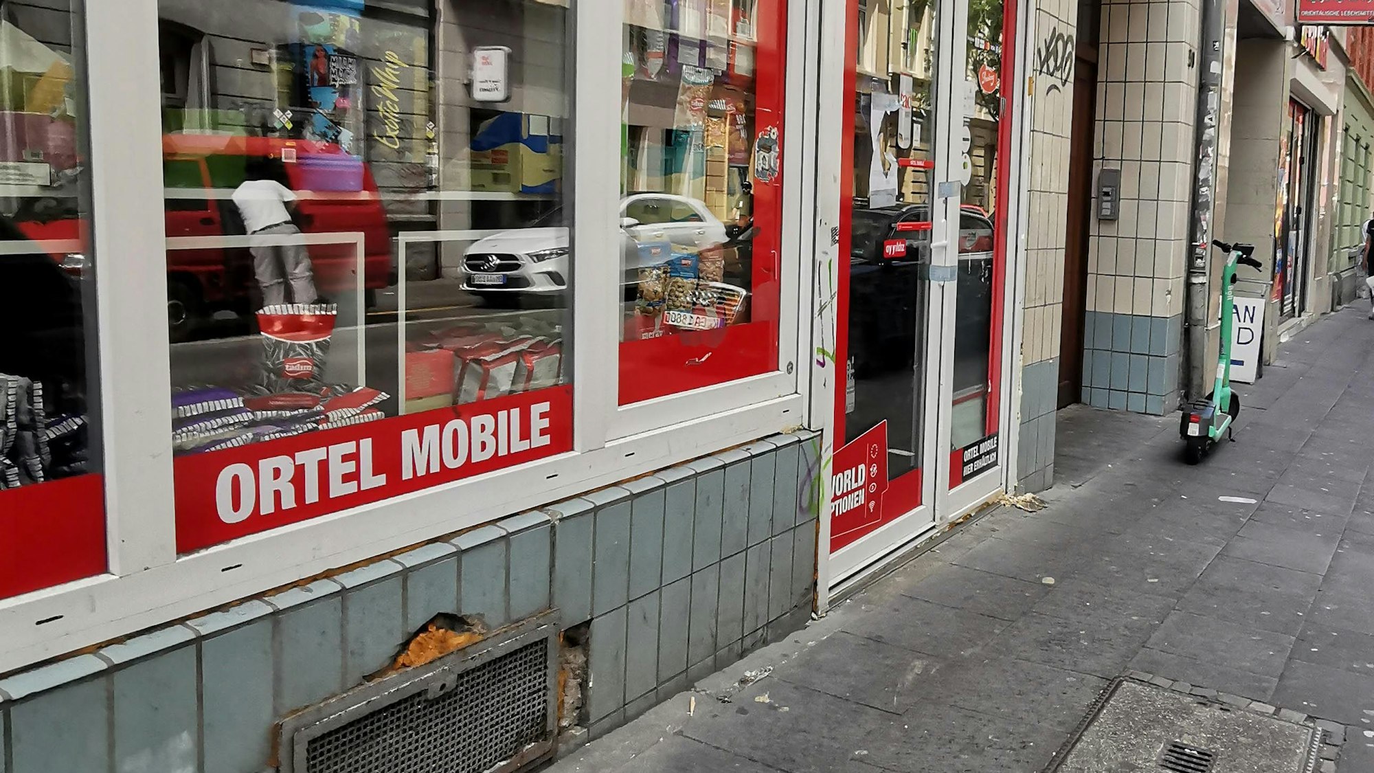 Dieser Kiosk an der Trimbornstraße wurde von der Stadt Köln geschlossen.