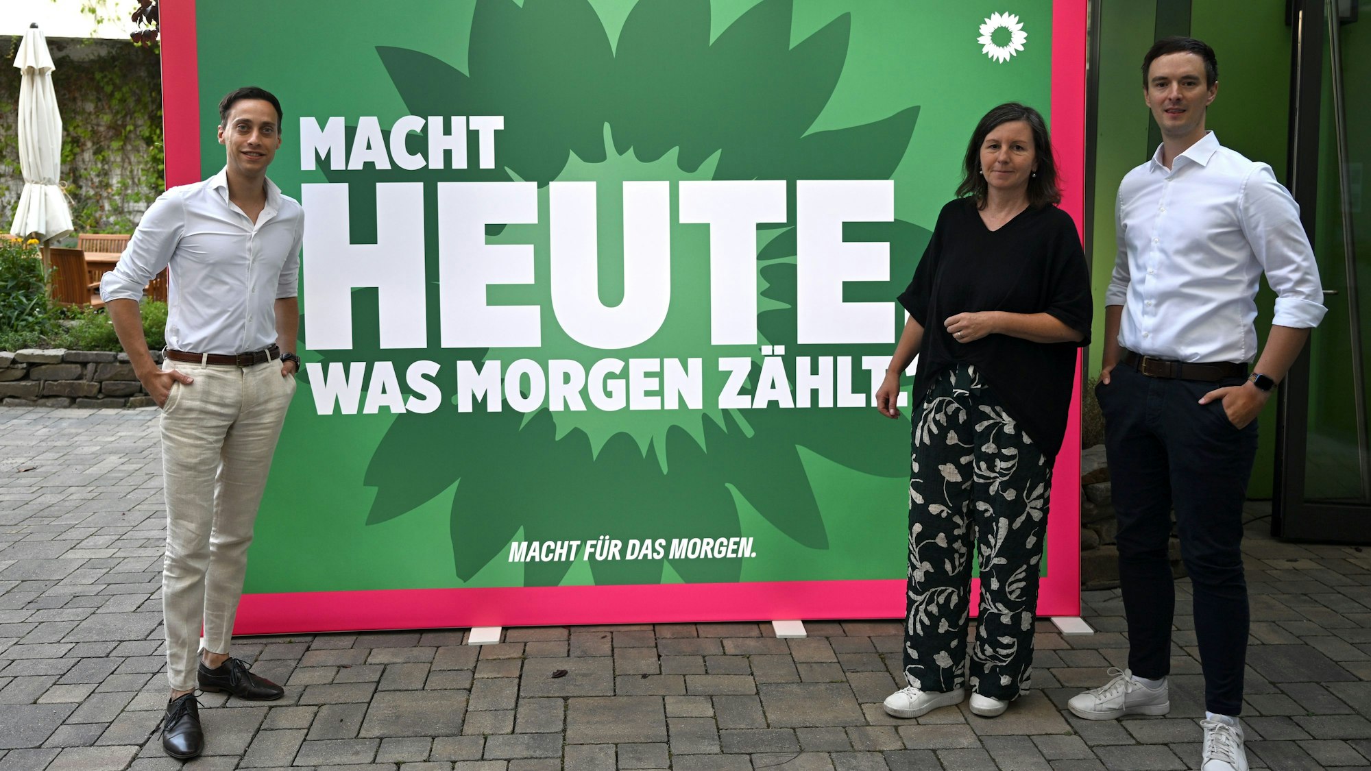 Stellen die Kampagne vor: Tim Achtermeyer (links), Anja von Marenholtz und Raoul Roßbach.