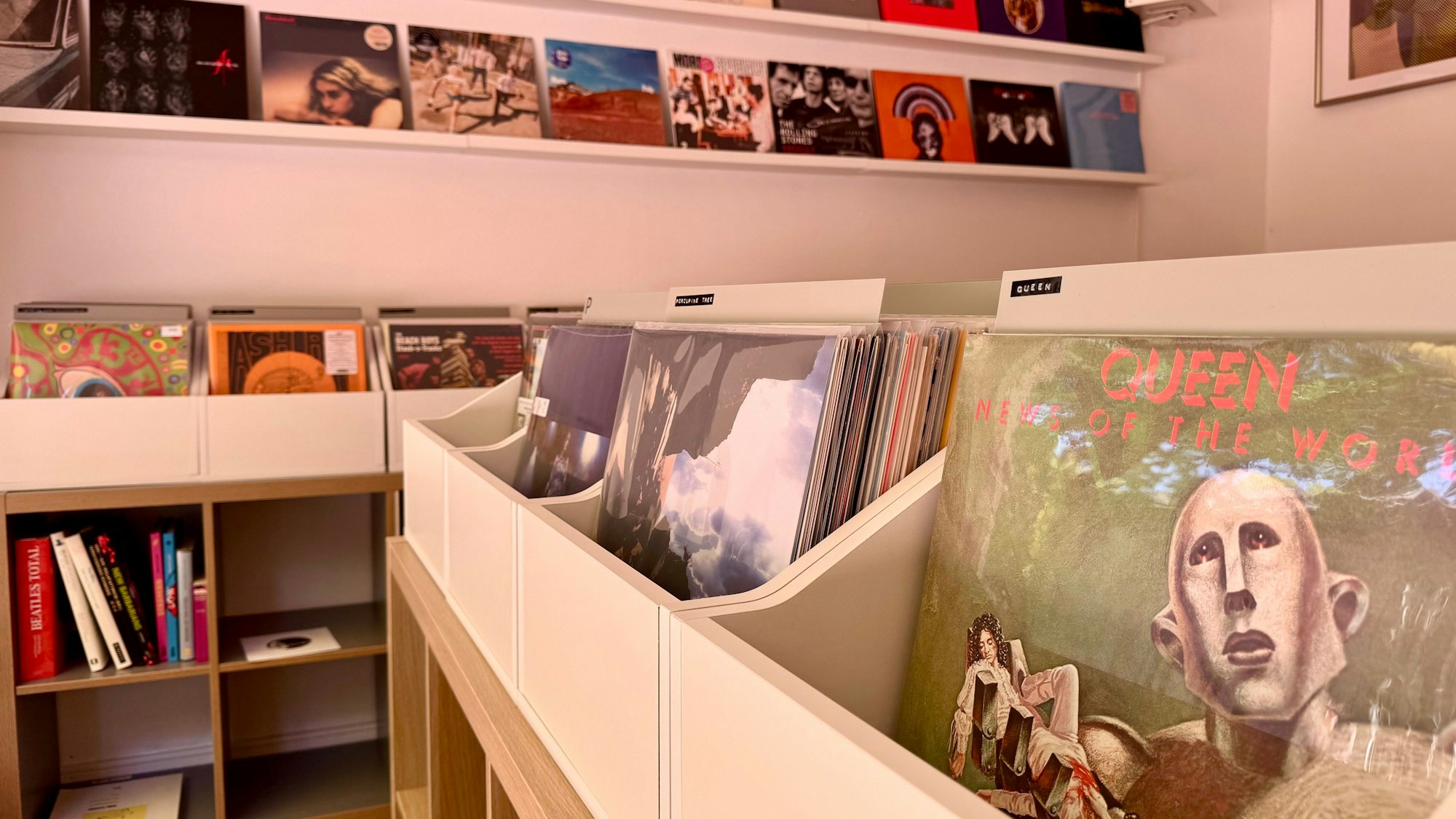 In Frechen gibt es seit diesem Jahr einen neuen Plattenladen.