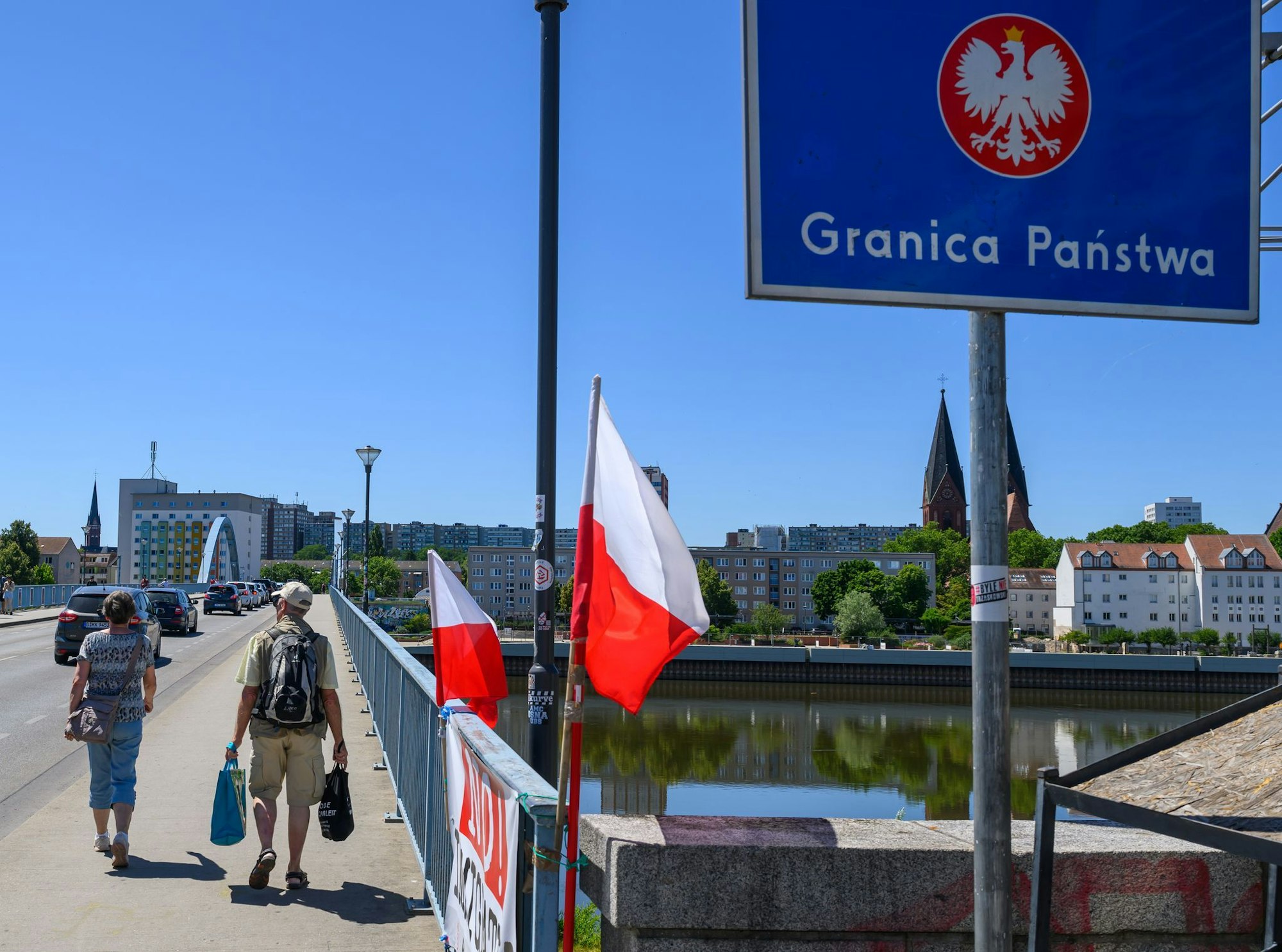 Ab Montag soll auch auf polnischer Seite kontrolliert werden. (Archivbild)