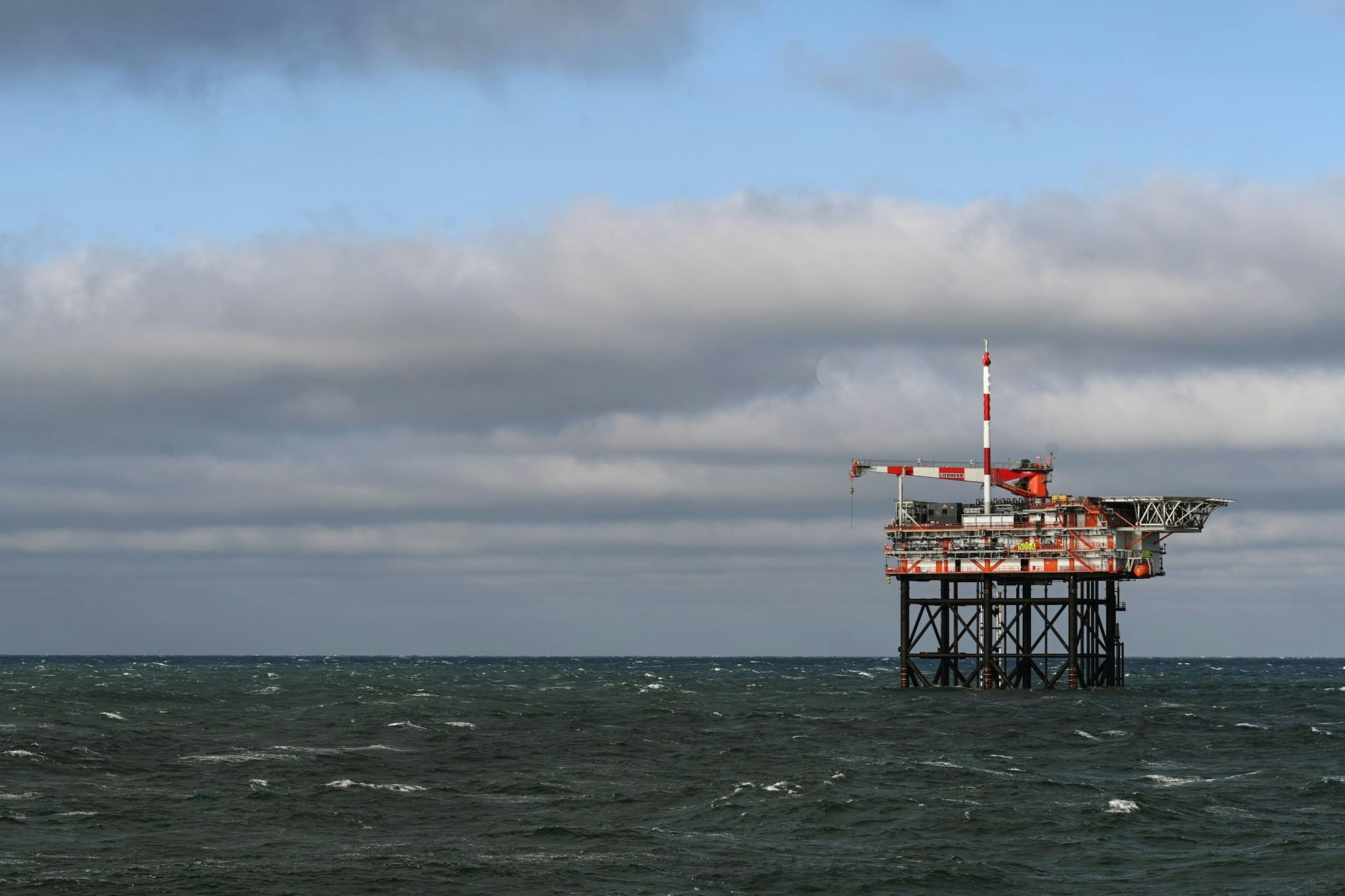 Das Unternehmen One-Dyas will Gas vor der Nordseeinsel Borkum fördern.
