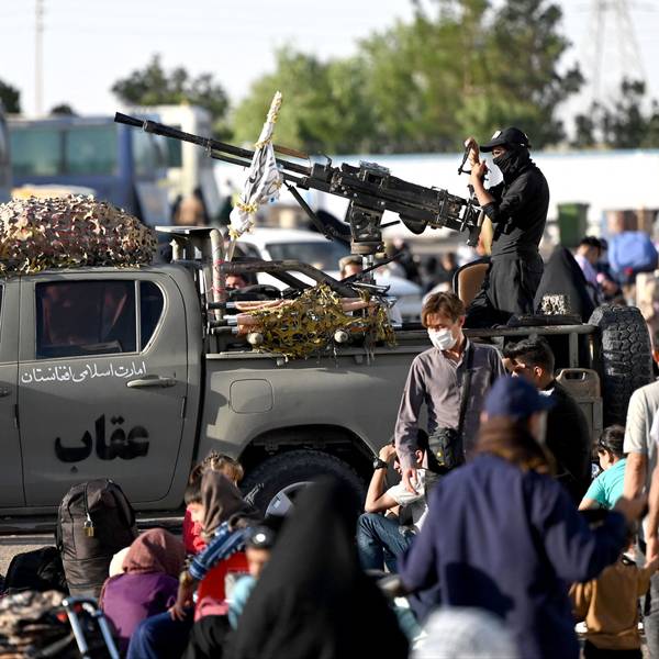 Bewaffnete Taliban an der Grenze zwischen Afghanistand und Iran. (Symbolbild)