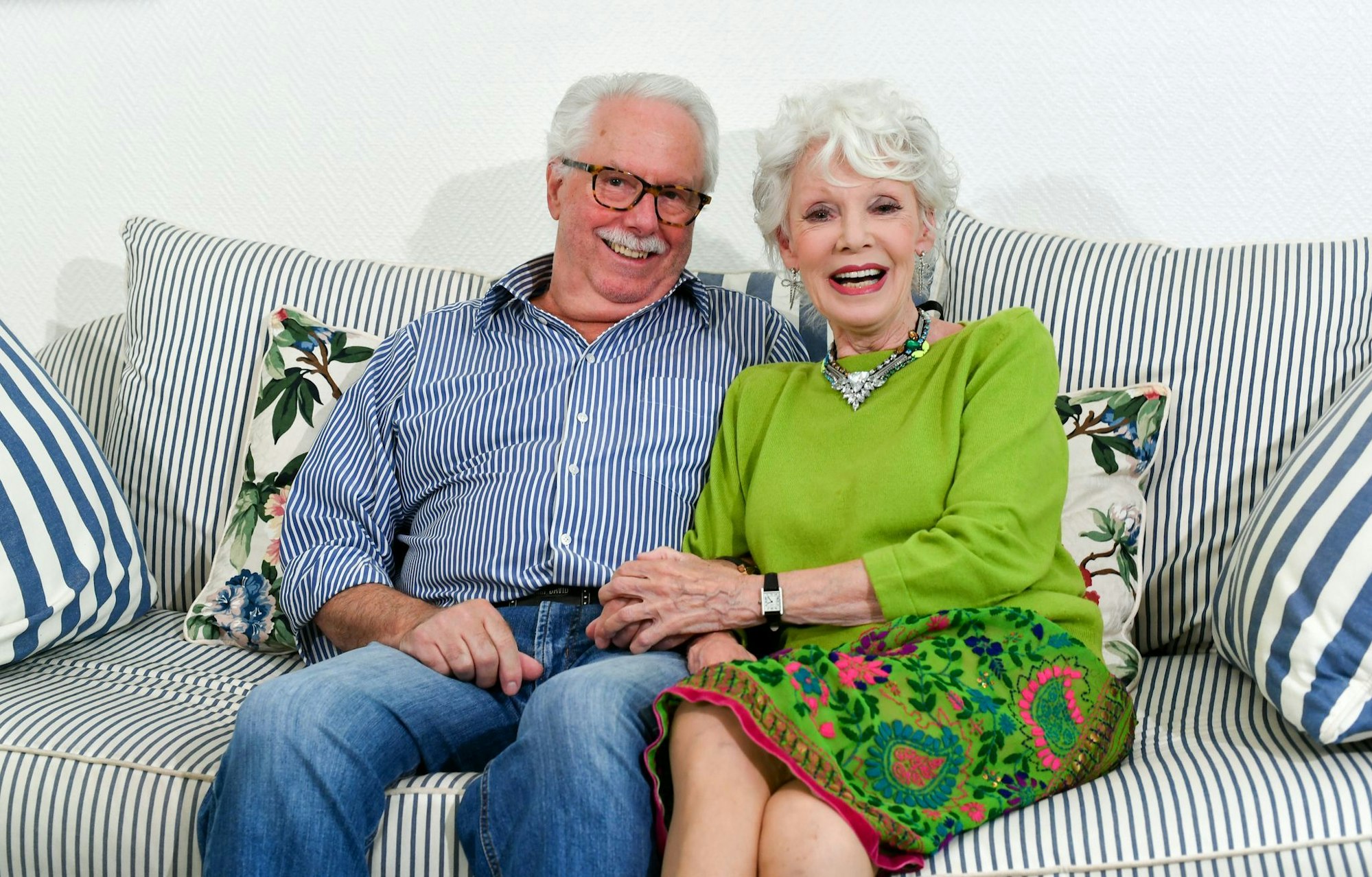 Anita Kupsch und ihr Ehemann Klaus-Detlef Krahn waren ein glückliches Paar - und fast 40 Jahre verheiratet.