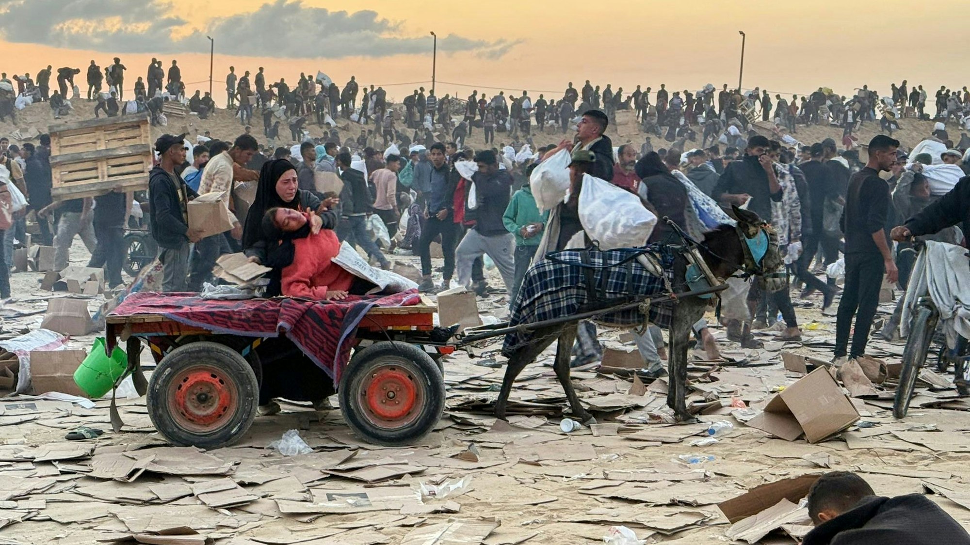 Die Anzeichen für eine mögliche baldige Waffenruhe im Gazastreifen häufen sich. (Archivbild)