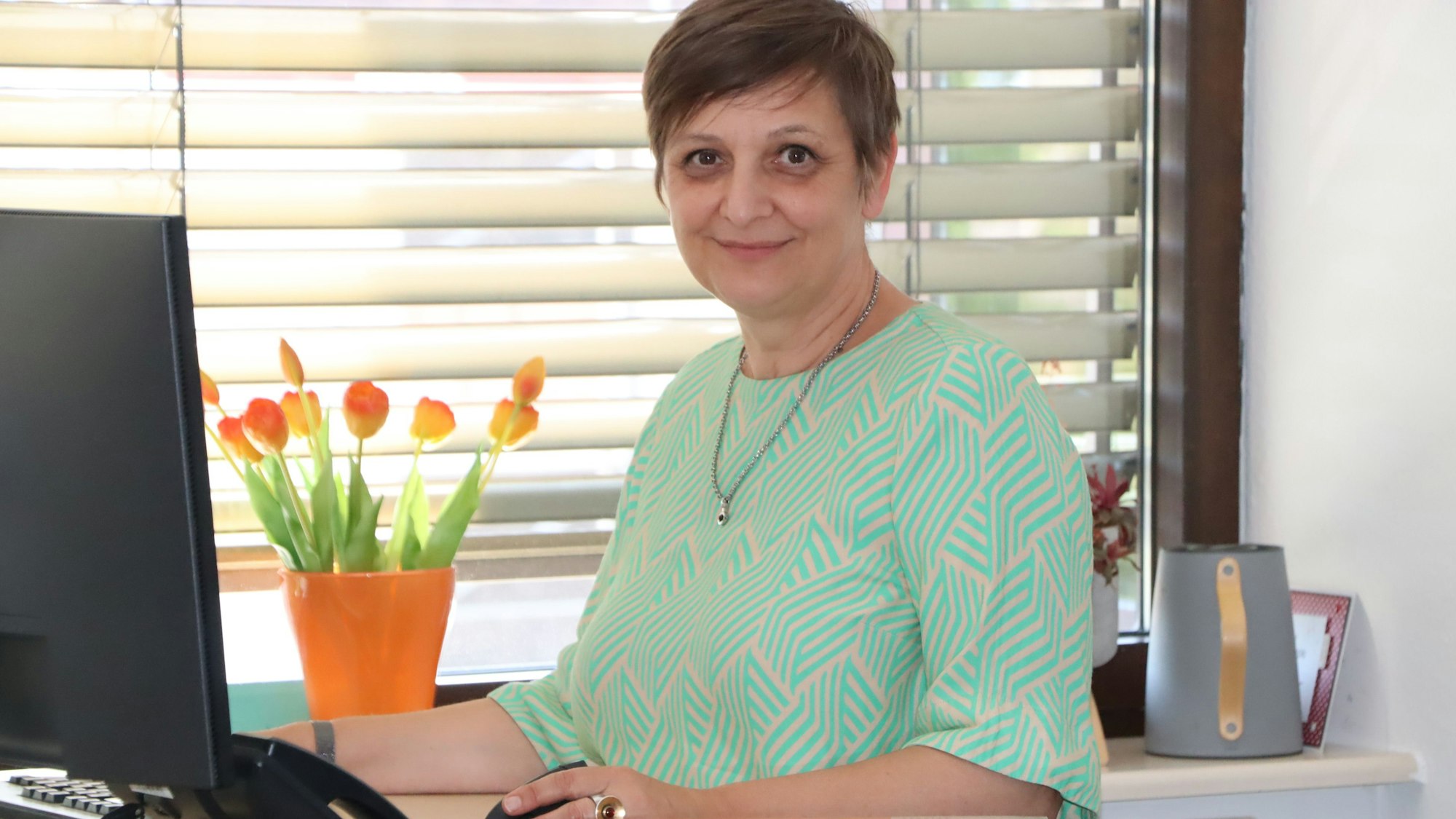 Annette Greiner leitet die beiden Niederlassungen für den nördlichen und südlichen Rhein-Erft-Kreis der schulpsychologischen Beratungsstelle in Bergheim und Brühl.