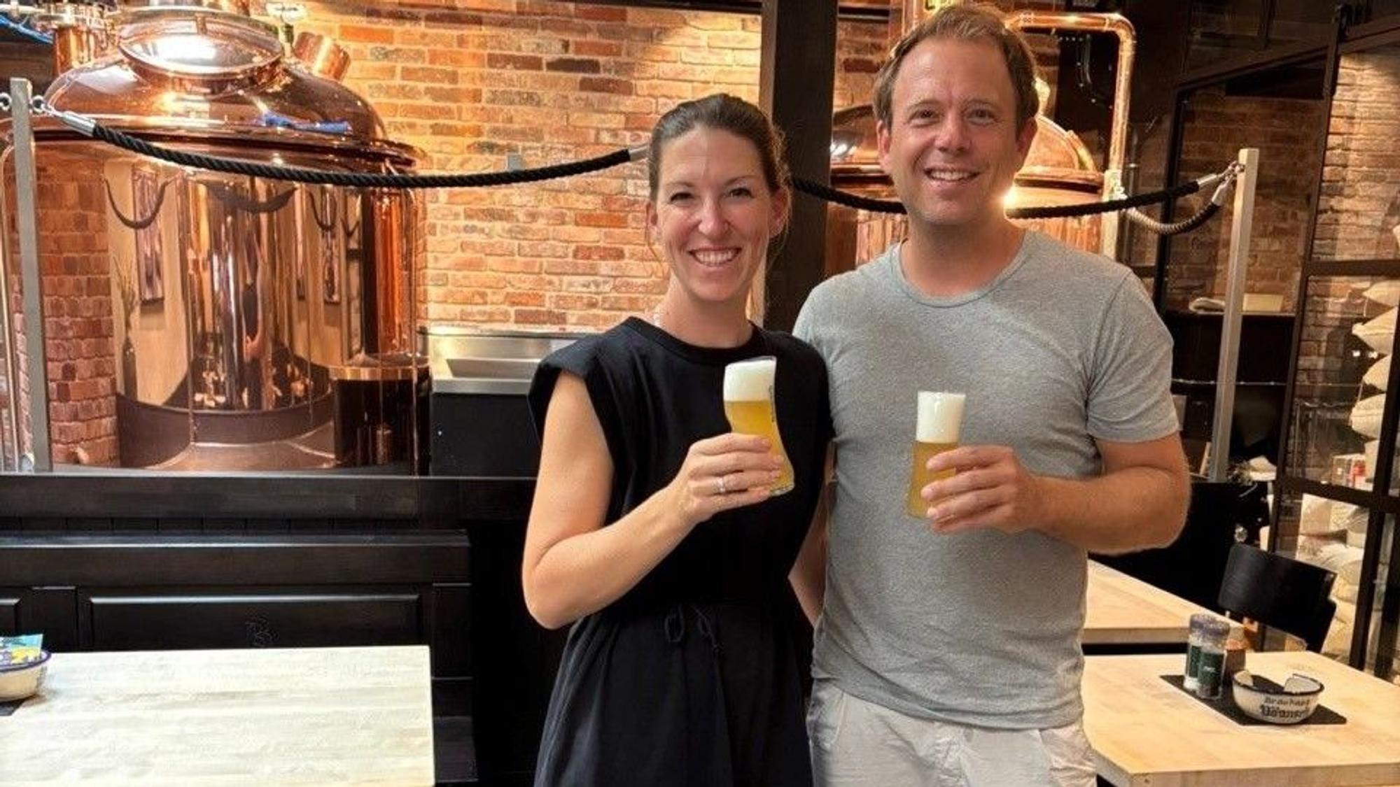 Verena und Timo Klein leiten das Brauhaus Bönnsch in Bonn.