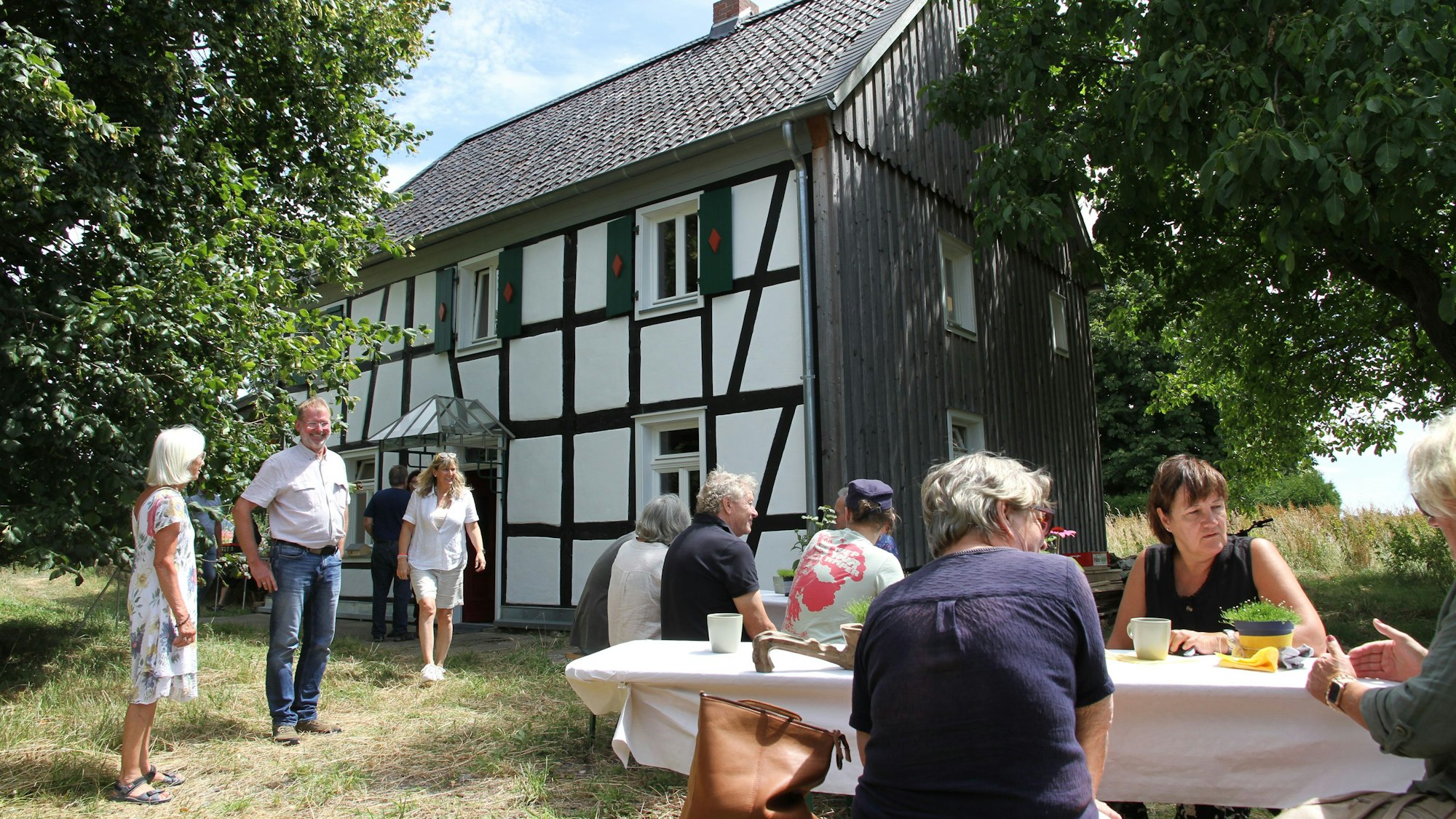 Tag der offenen Tür im Fischerhof der Bürgerinitiative zum Erhalt des Naafbachtales