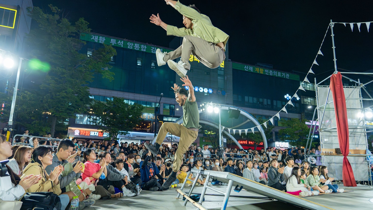 Die Companie Dyptik wird auf dem Mediapark auftreten.