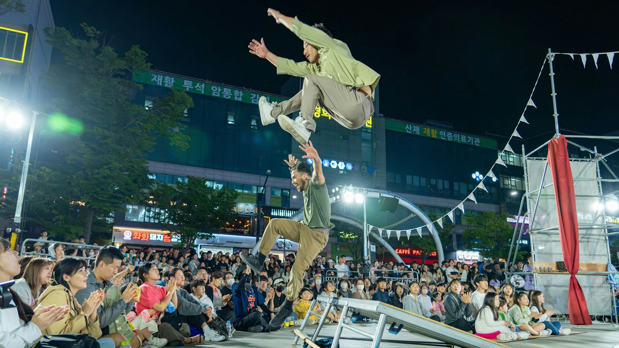 Die Companie Dyptik wird auf dem Mediapark auftreten.