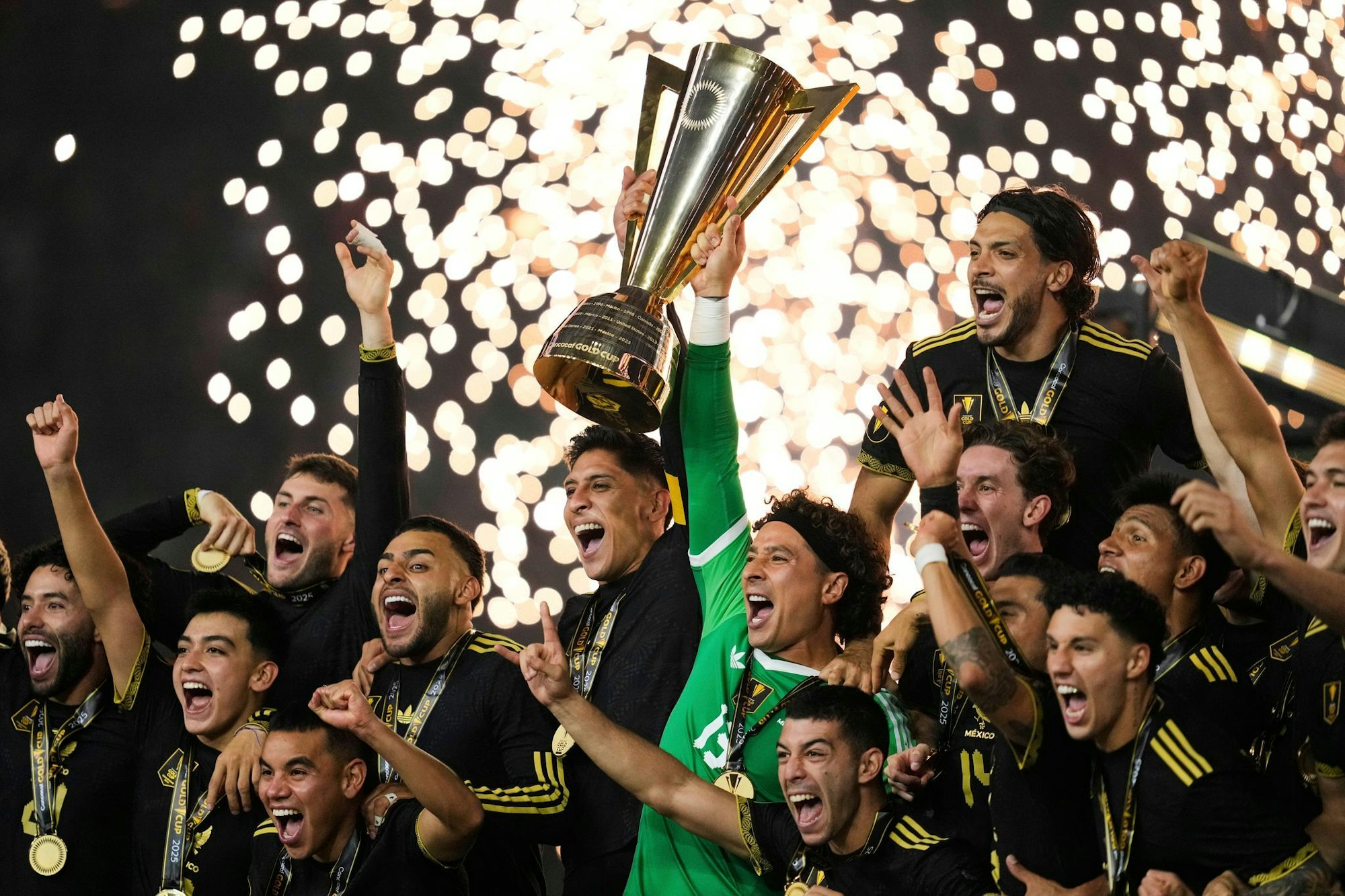 Mexiko jubelt über den Sieg beim Gold Cup.