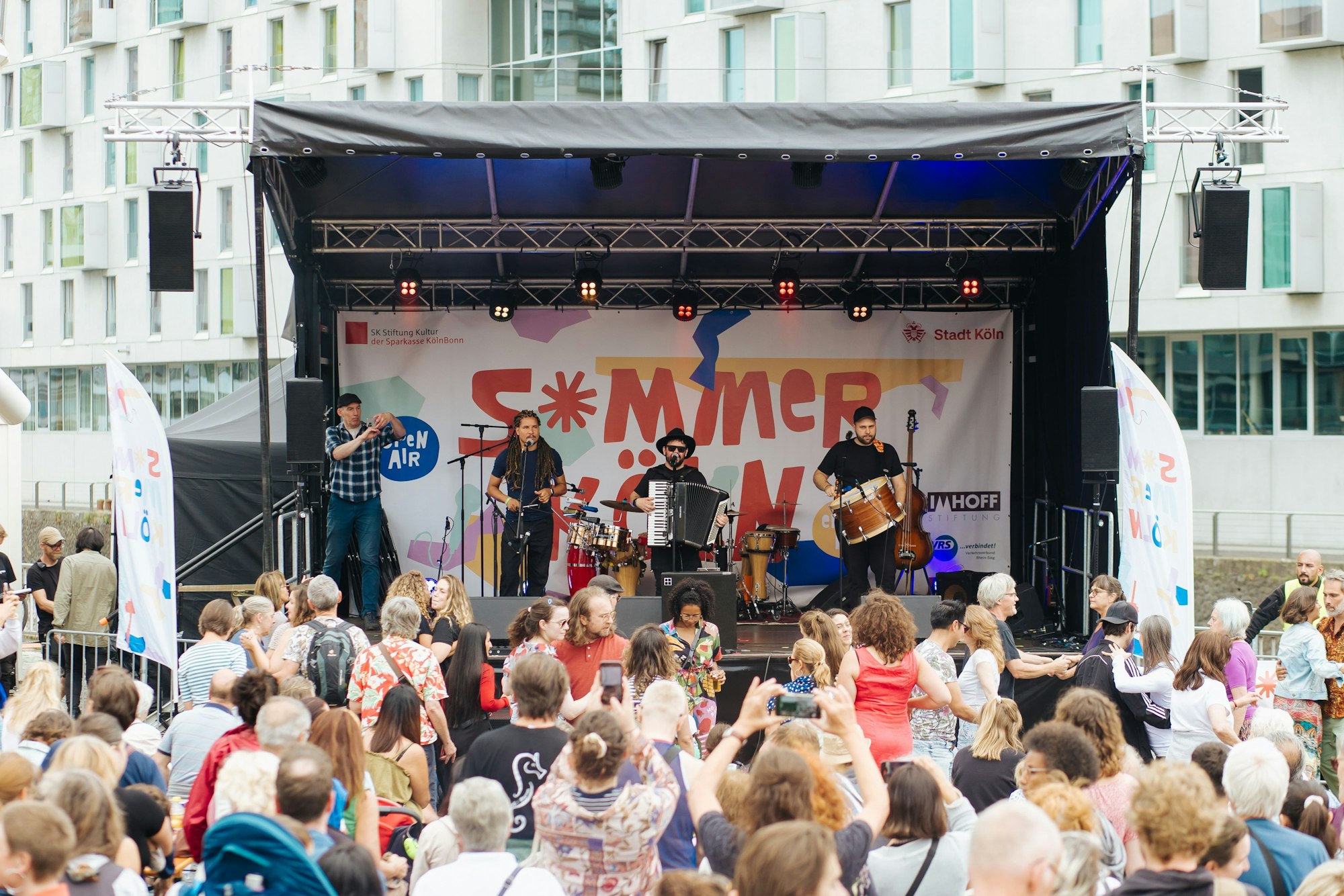 Die Hafensound kehren zurück in den Rheinauhafen.