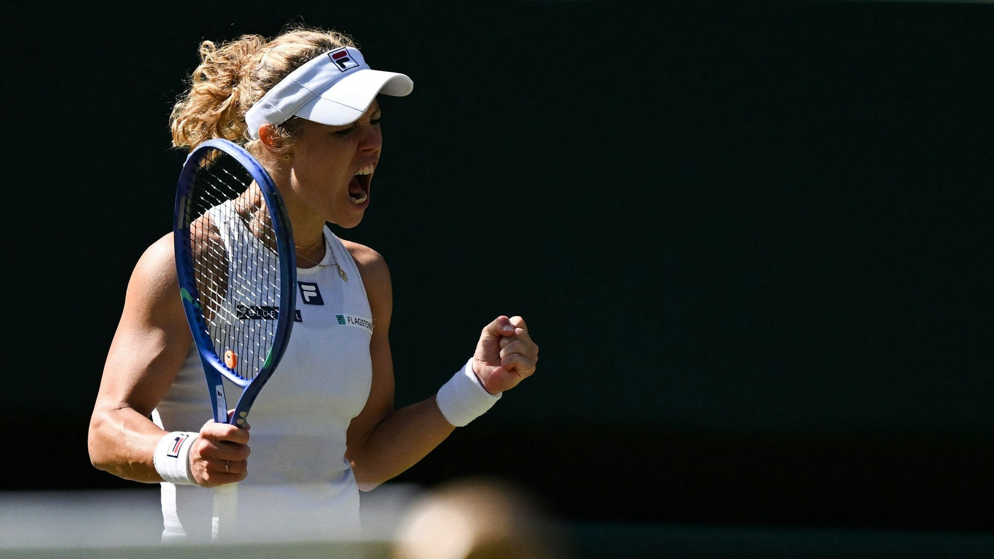 Laura Siegemund ballt die Fäuste.