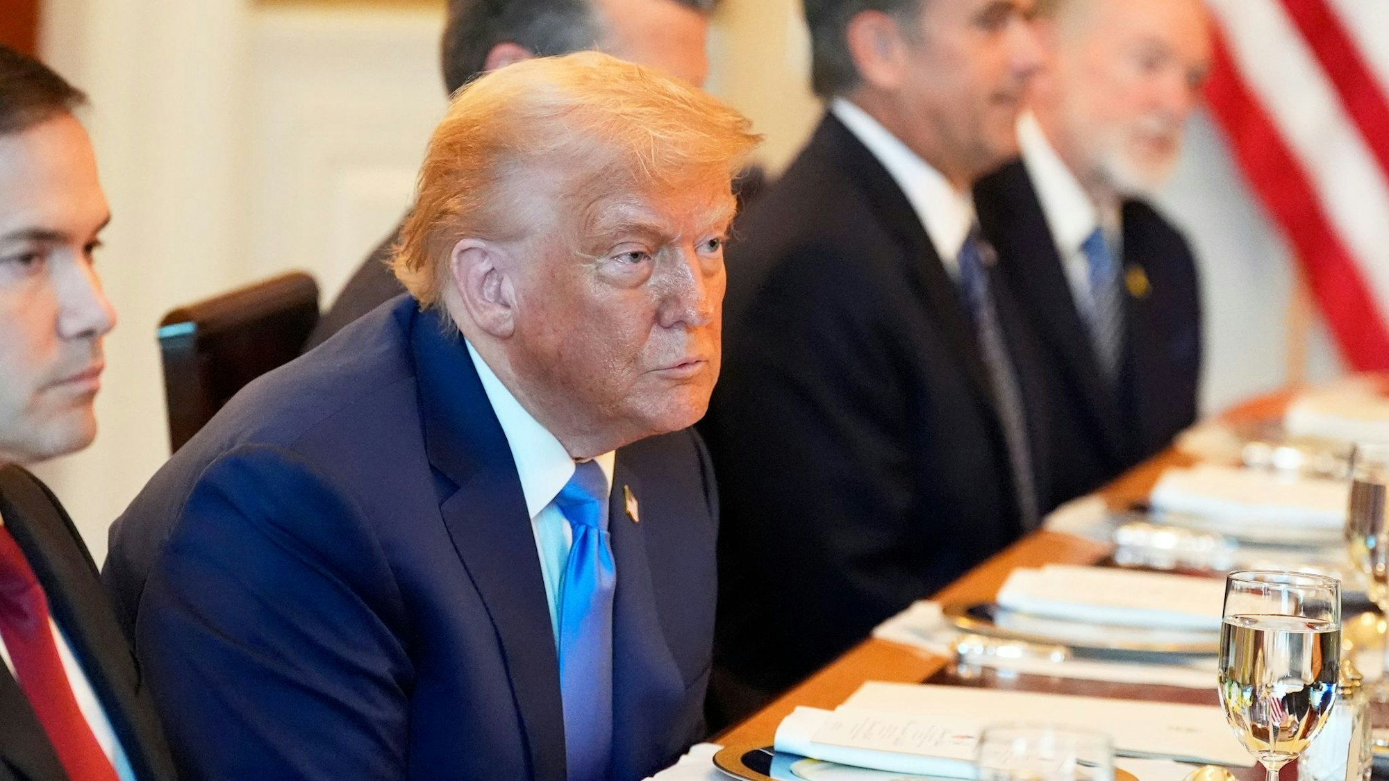 US-Präsident Trump ist zuversichtlich, dass es zu einer Waffenruhe in Gaza kommt.