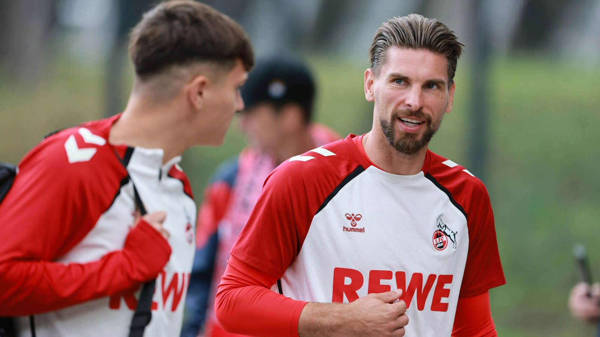 Zurück im Trikot mit dem Geißbock: Ron-Robert Zieler bei seiner ersten Trainingseinheit.