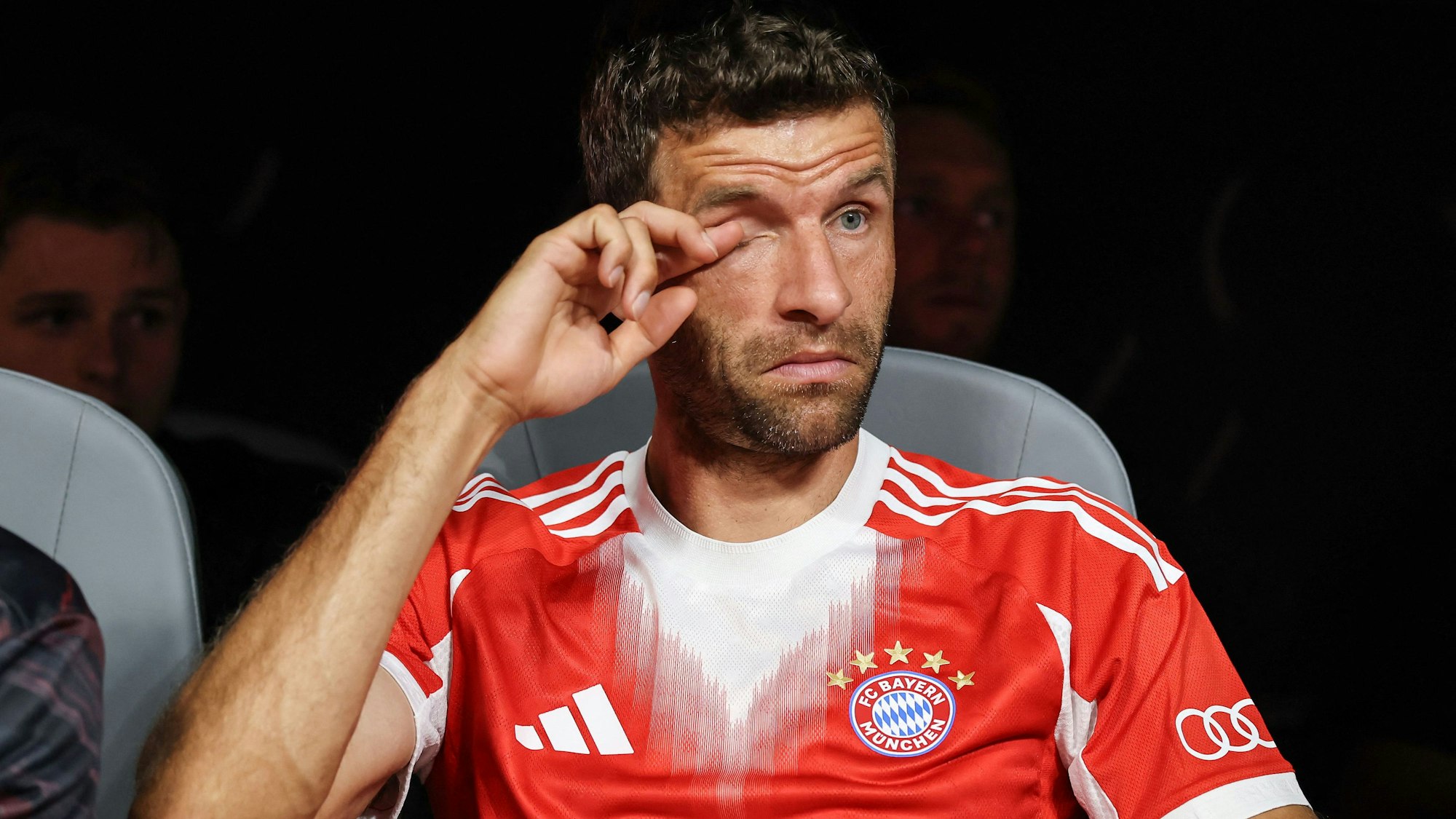 Thomas Müller beim Klub-WM-Viertelfinale gegen PSG am 05. Juli 2024. Eines seiner letzten Einsätze im Bayern-Trikot.