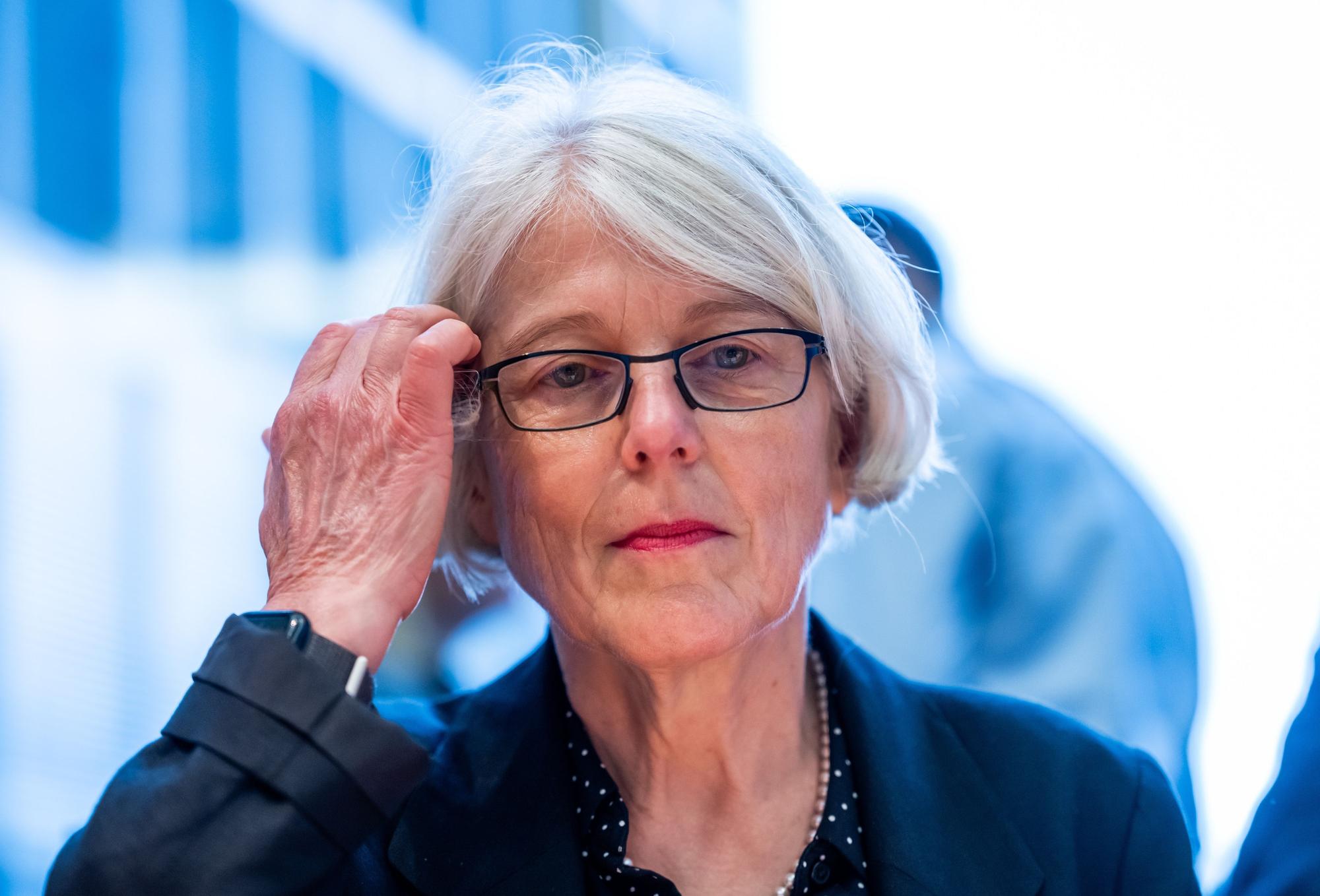 Margaretha Sudhof, Sonderermittlerin zu Corona-Maskenbeschaffungen, kommt zum Haushaltsausschuss im Bundestag.