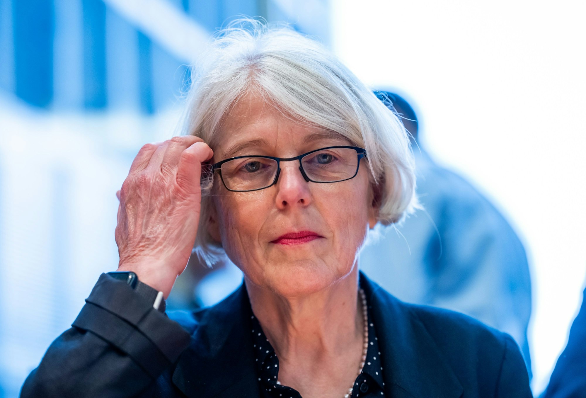 Margaretha Sudhof, Sonderermittlerin zu Corona-Maskenbeschaffungen, kommt zum Haushaltsausschuss im Bundestag.