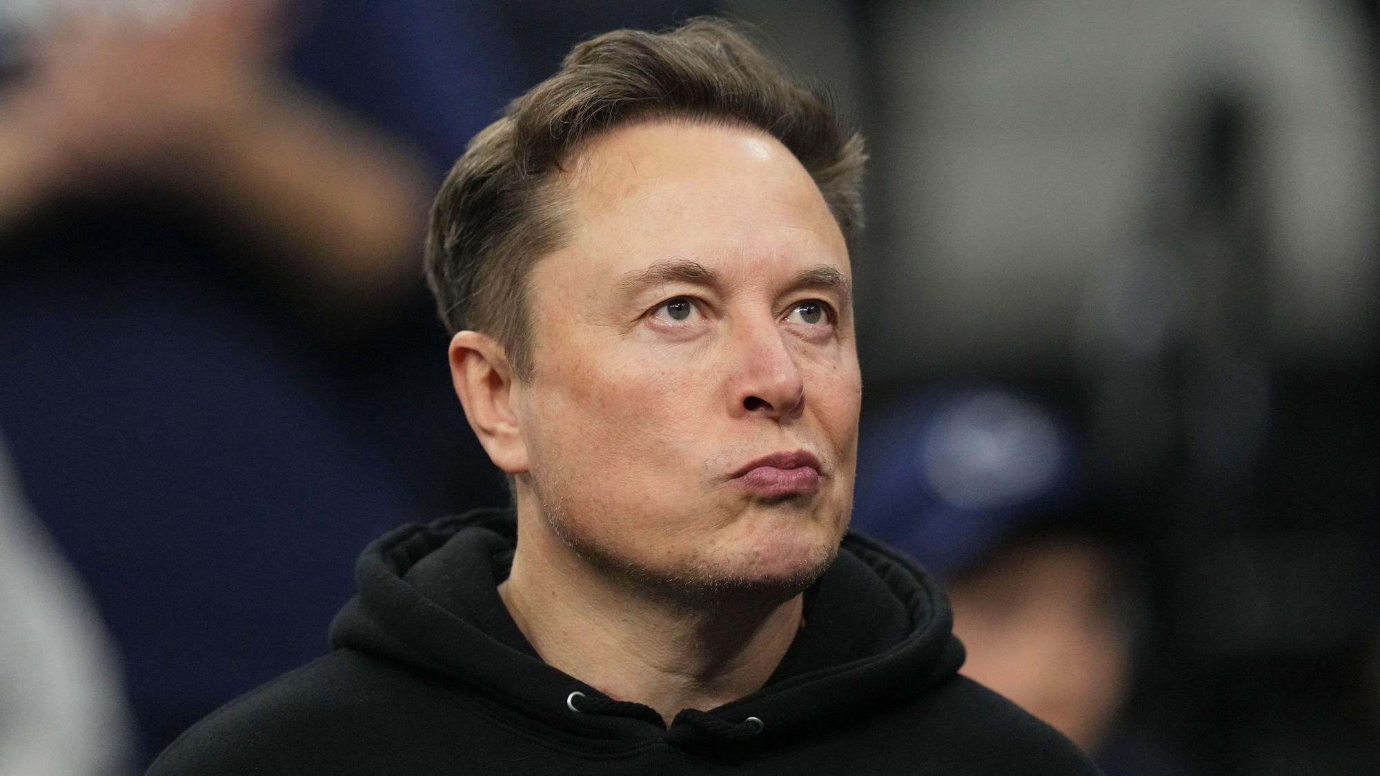 X-Chef Elon Musk hat Ärger mit seinem KI-Dienst Grok. (Archivbild)