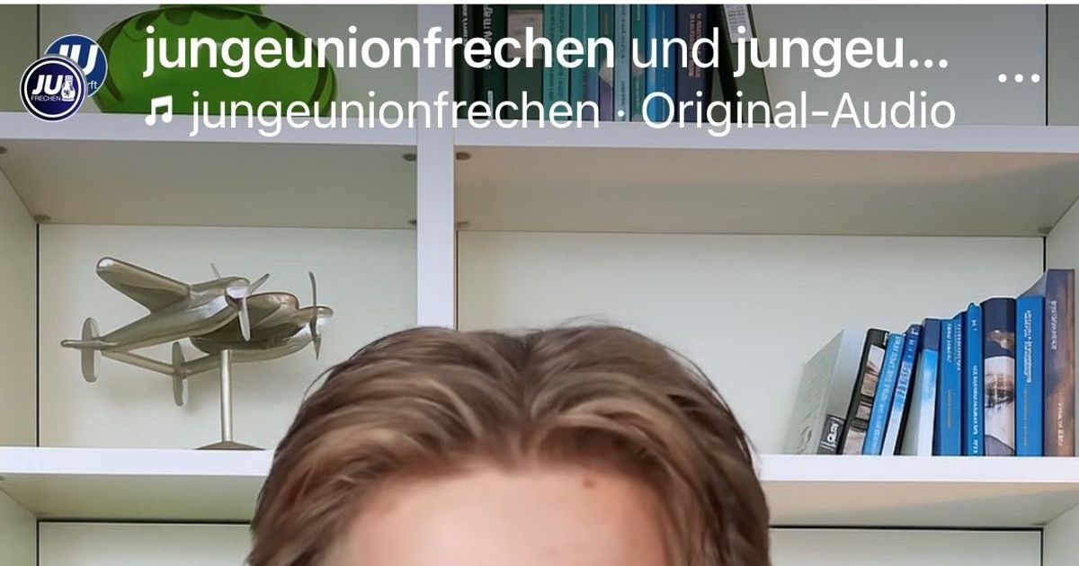 Junge Union: Mit Mut und Kreativität stellt sich ein Schüler aus Frechen ...
