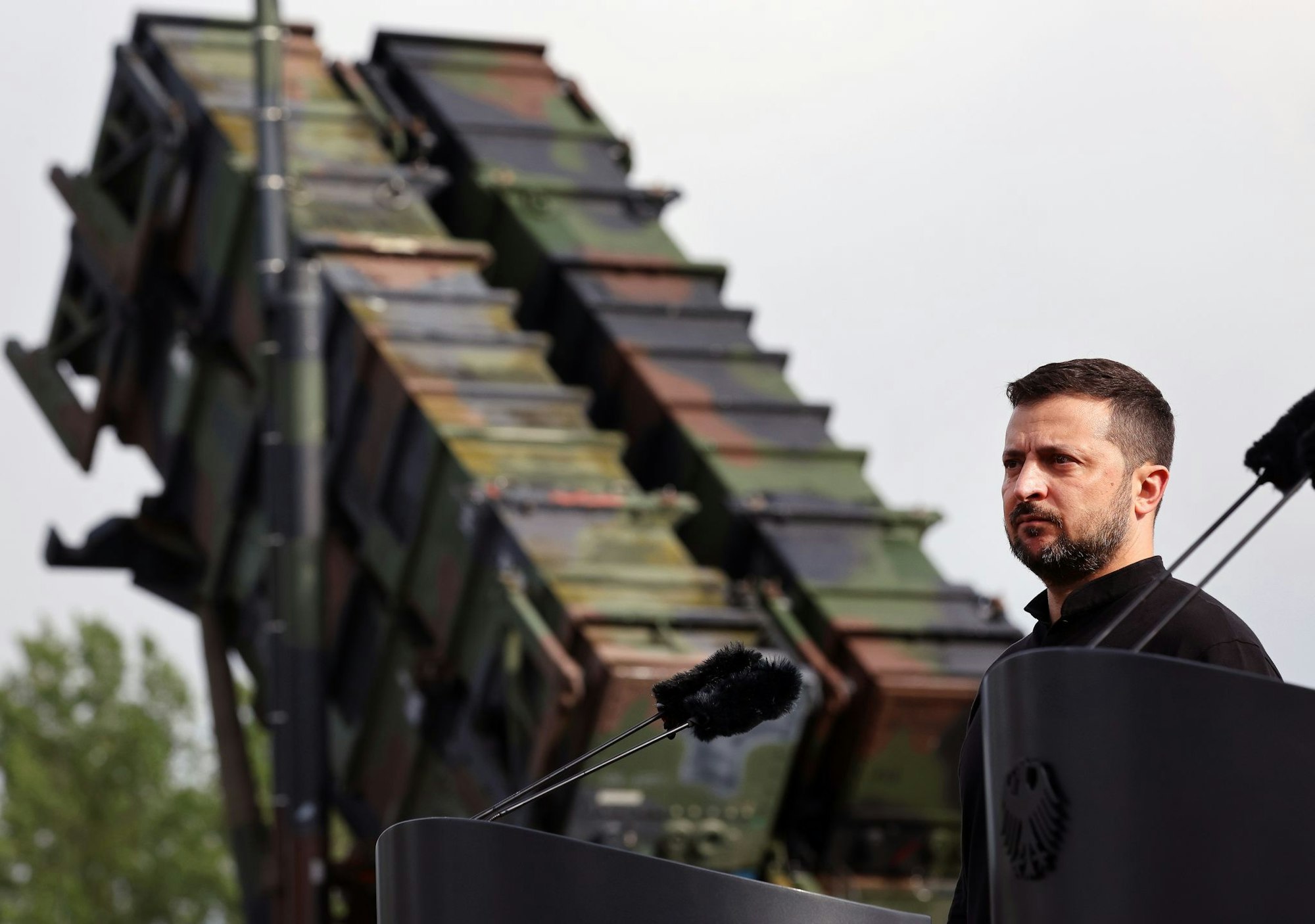 Laut Bericht erwägt Trump, der Ukraine ein weiteres Flugabwehrsystem zu liefern. (Archivbild)