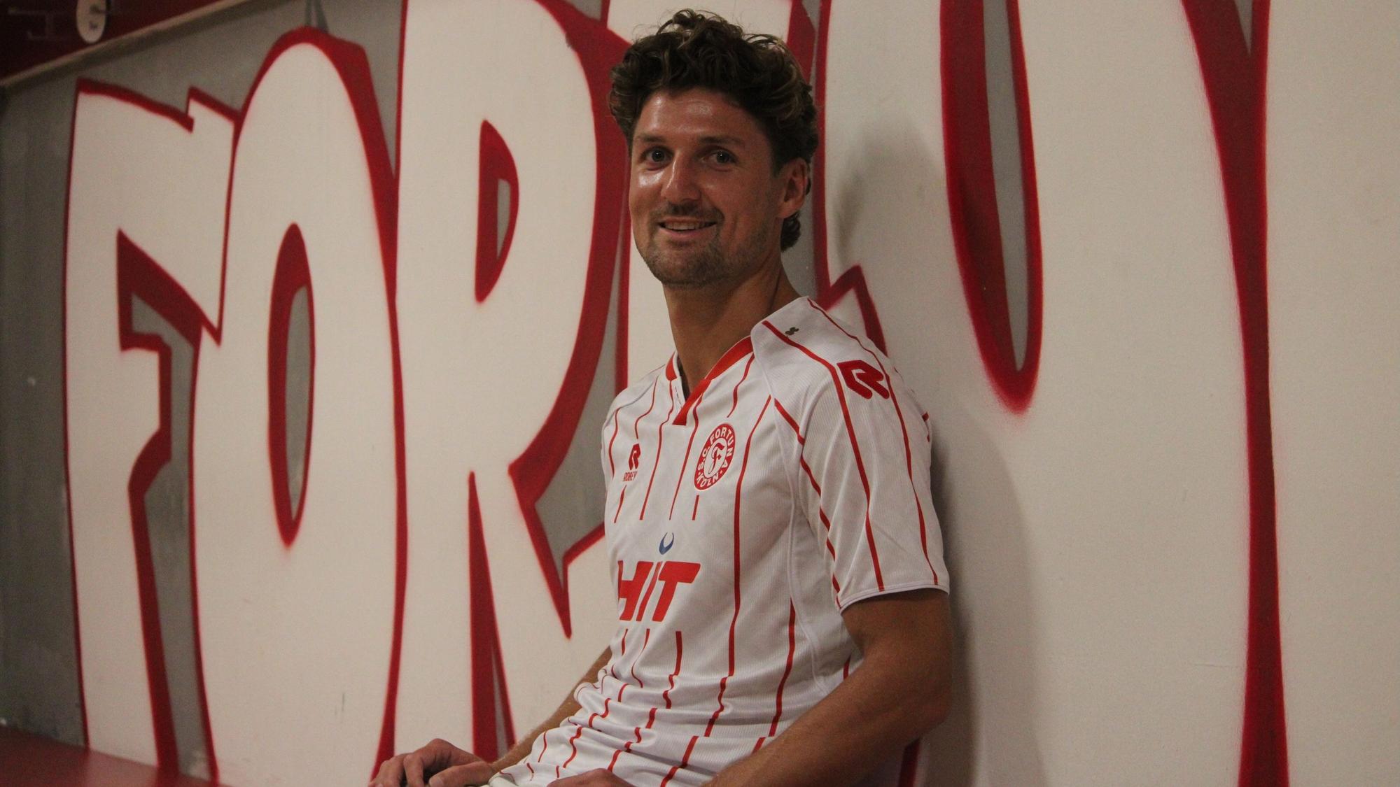 Enzo Wirtz hegt mit Fortuna Köln große Ambitionen
