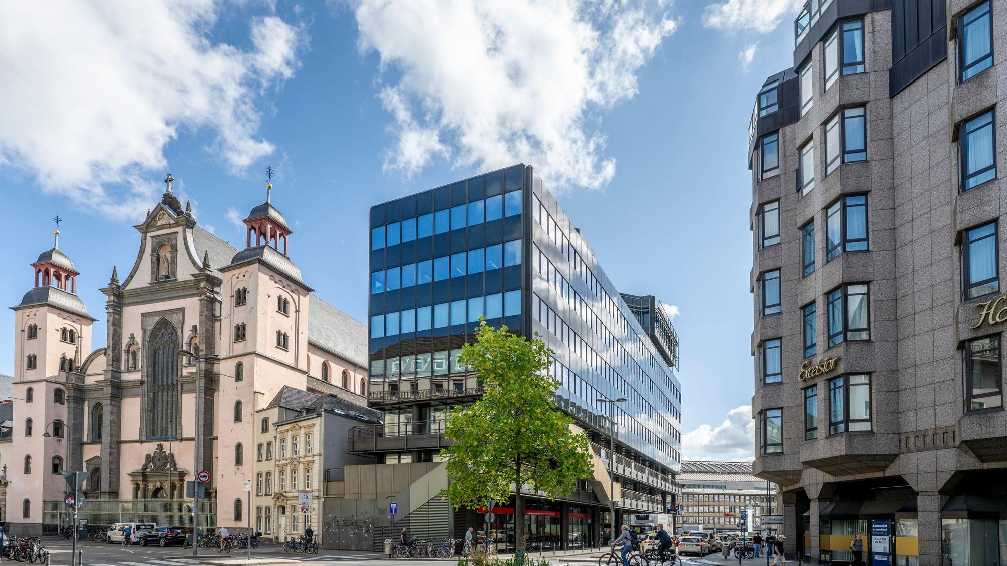 Die Rückseite des Gebäudes an der Dompropst-Ketzer-Straße