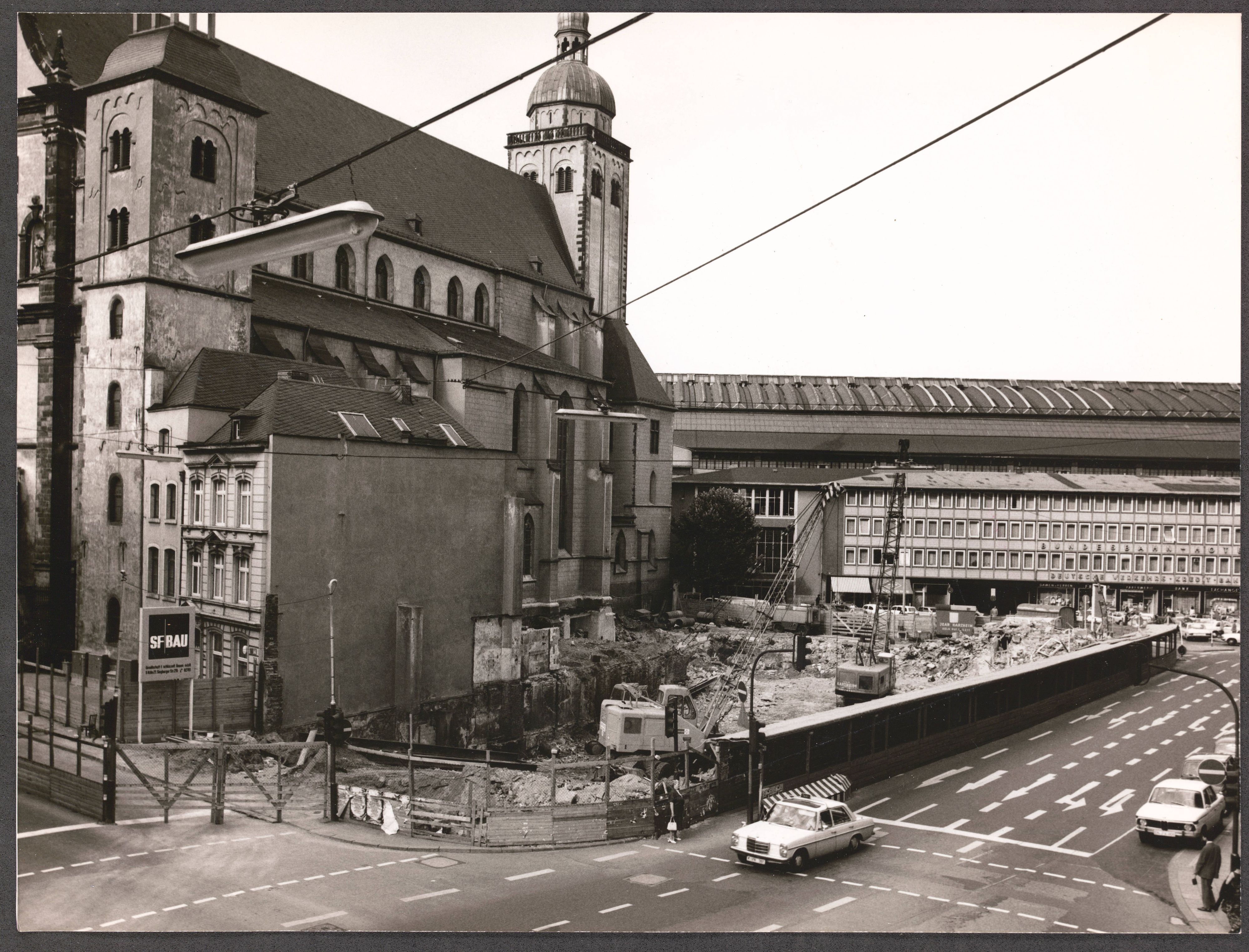 Ein Bild vom Bau des Hauses