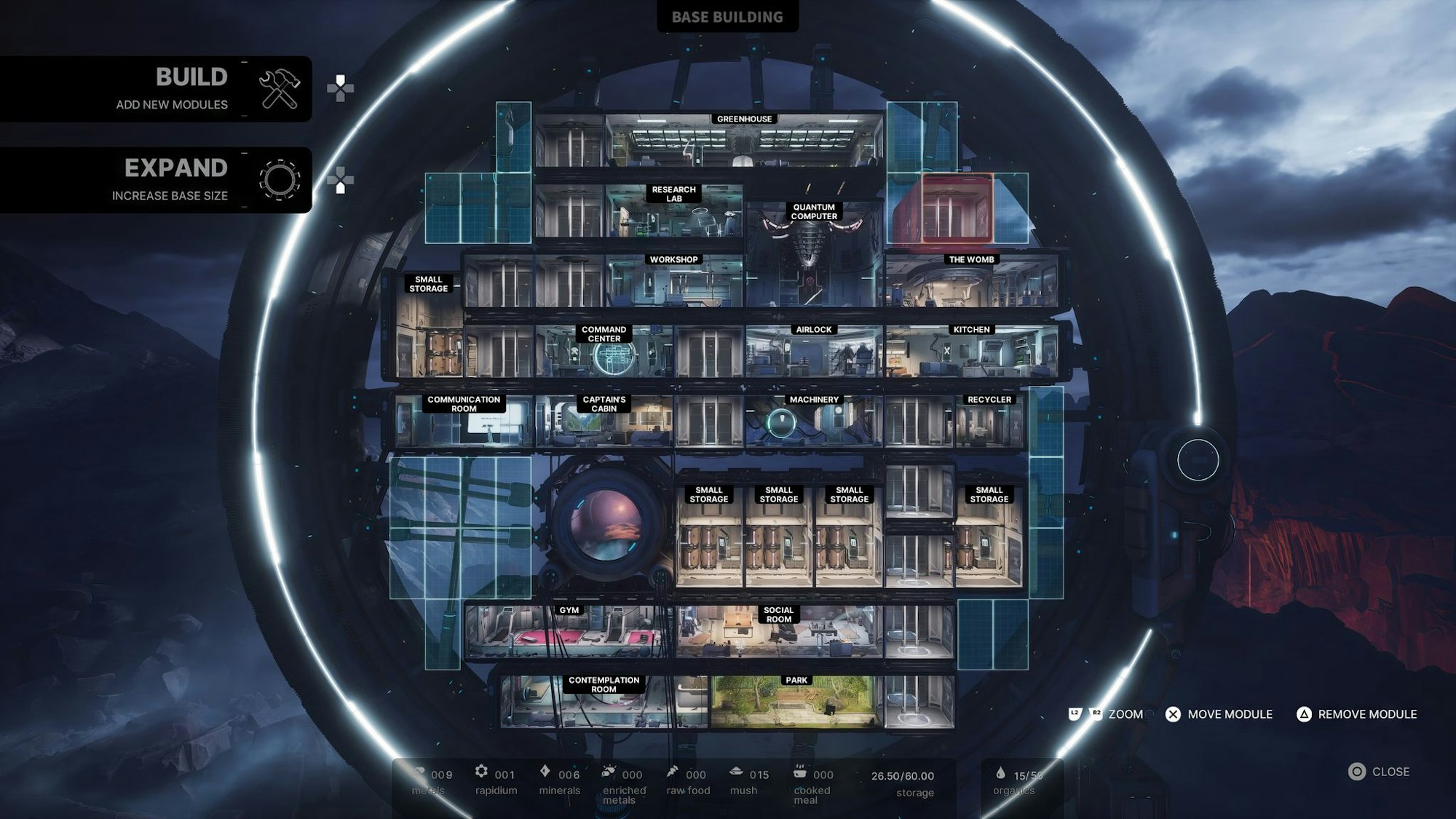 Ein Blick in die Raumbasis: Dort leben und arbeiten die Jannemänner auf dem fremden Planeten.