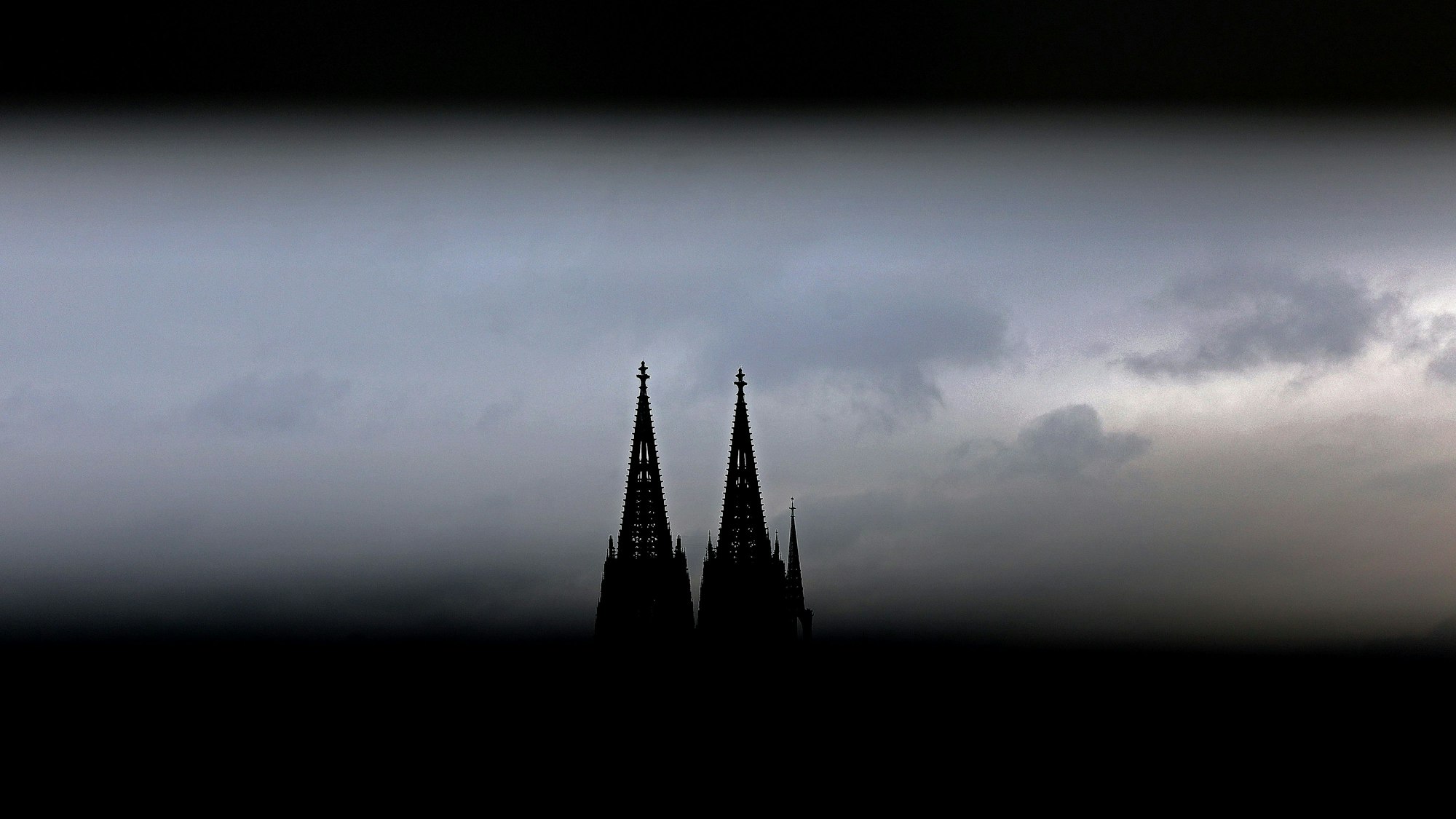 Eingetrübt ist der Blick auf Köln.