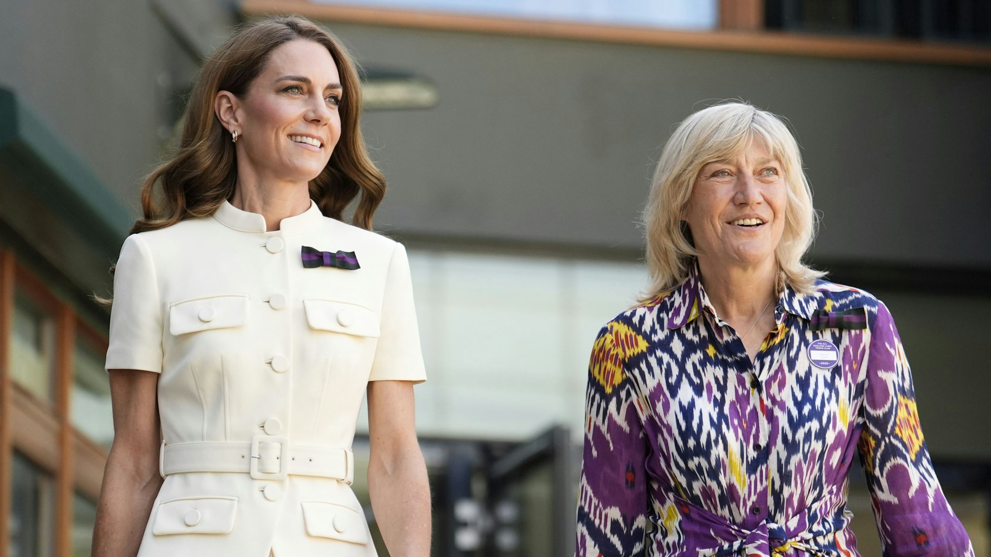 Prinzessin Kate verfolgt das Damenfinale in Wimbledon – als Schirmherrin des Turniers seit 2016.