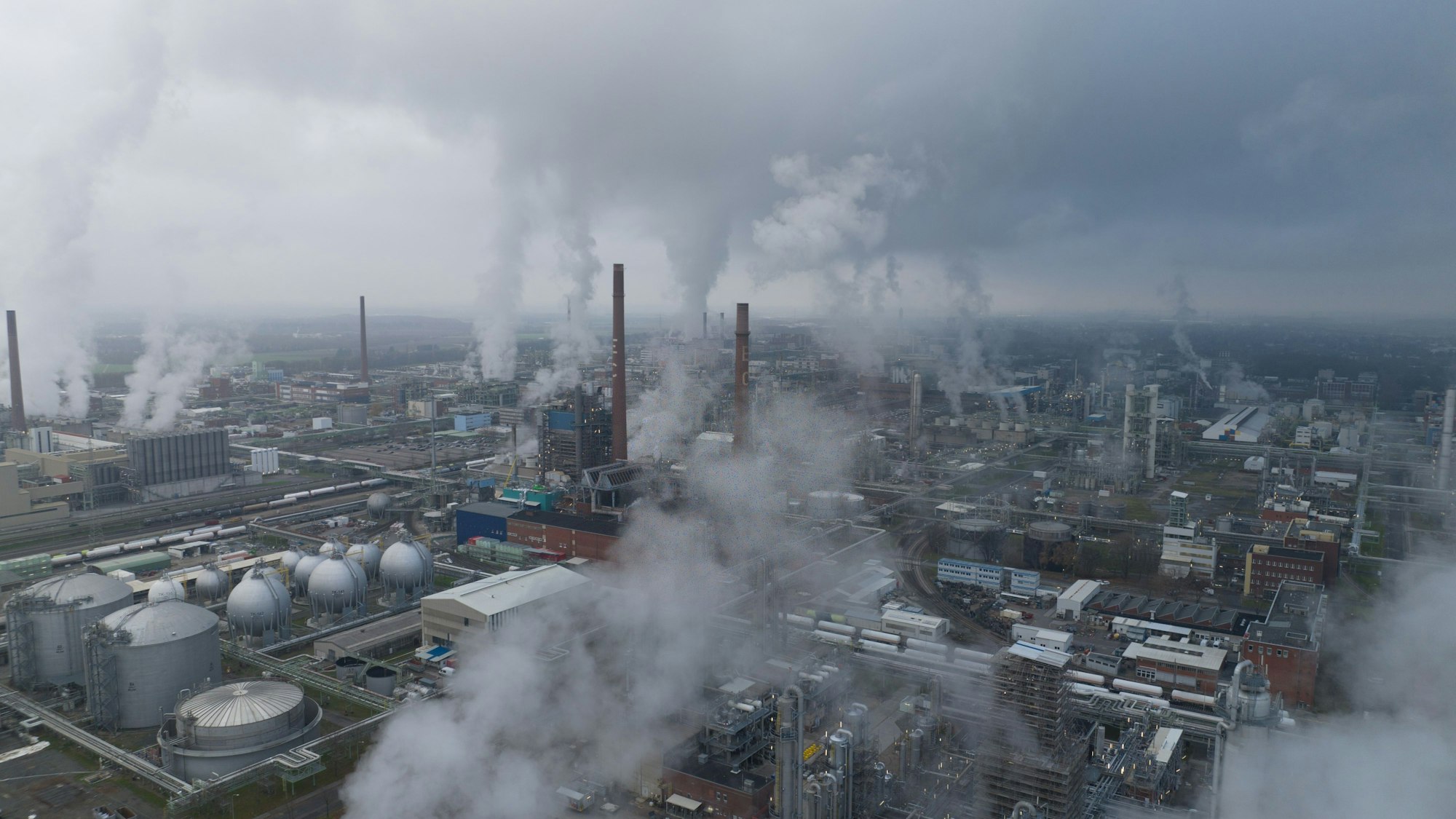 Der Chempark Dormagen.