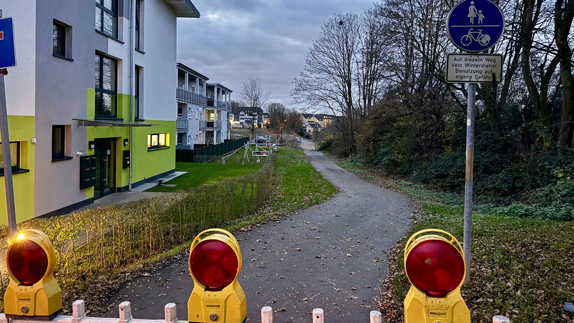 Die Balkantrasse mit Sperrung