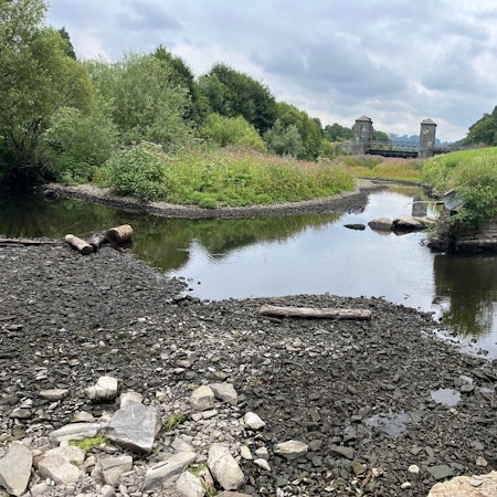 Die Wasserkraftanlage Ohl-Grünscheid.