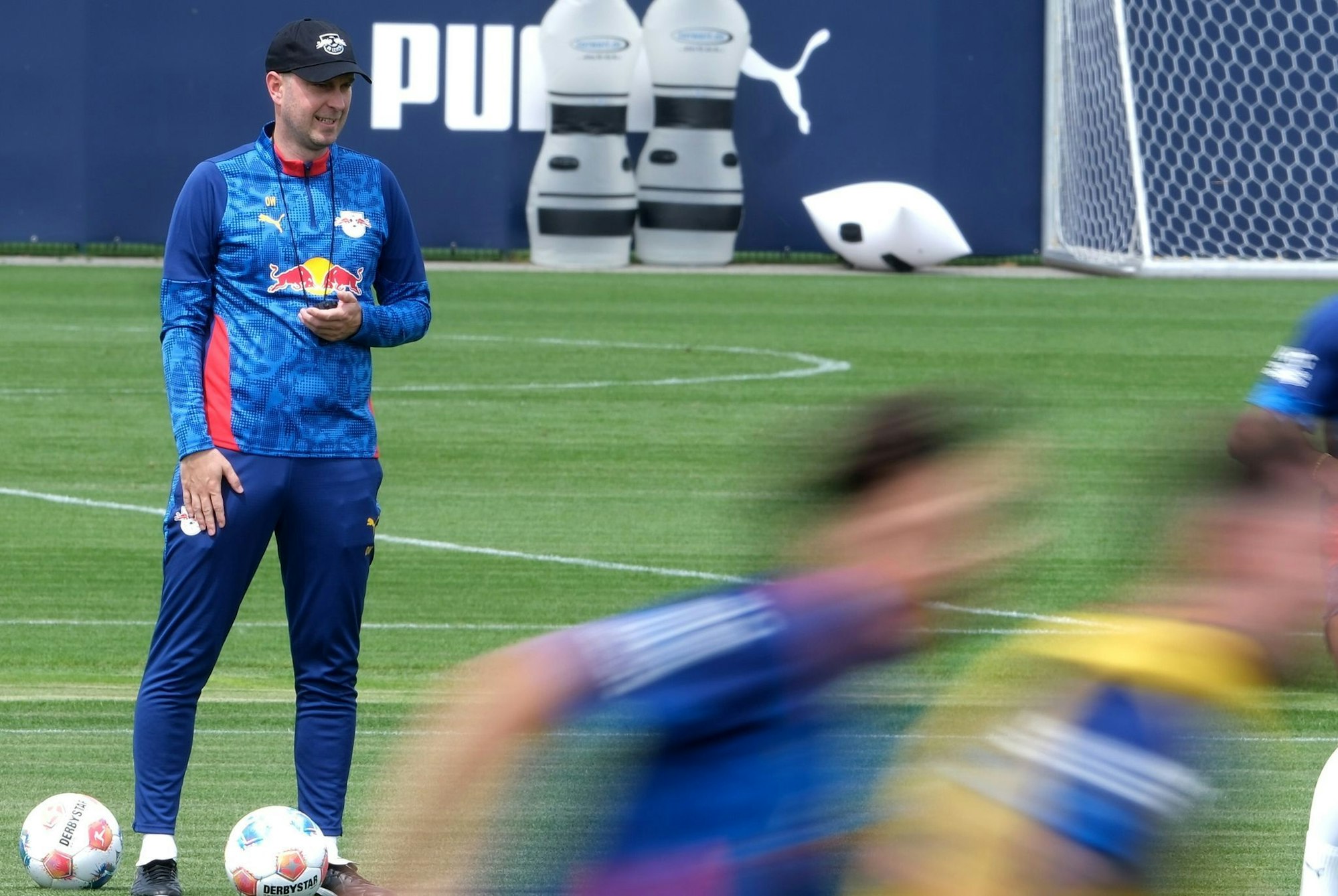 Das erste öffentliche Training zum Start in die Vorbereitung von RB Leipzig.