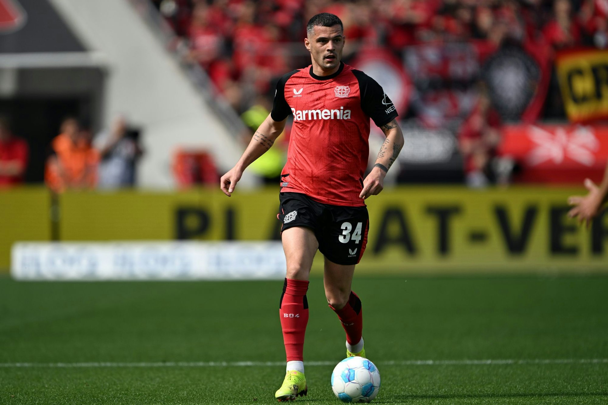 Könnte Bayer Leverkusen verlassen: Granit Xhaka.