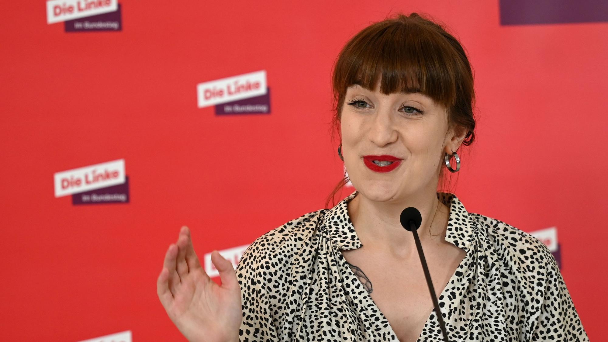 Heidi Reichinnek, Fraktionsvorsitzende „Die Linke“ im Bundestag.