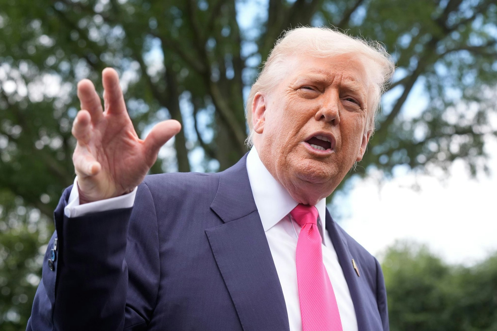 Trump sieht Fortschritte in den Gesprächen mit der EU