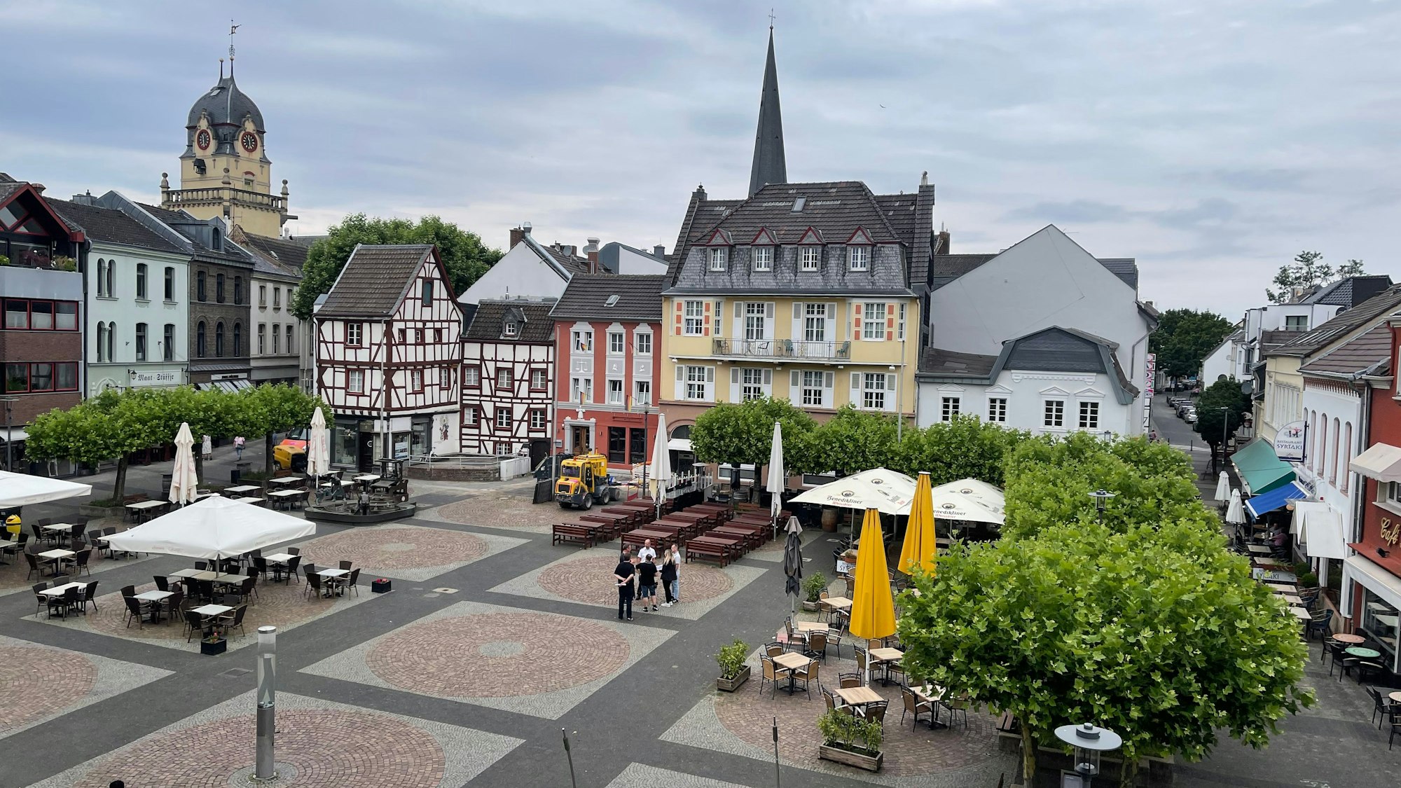 Der Alte Markt in Euskirchen