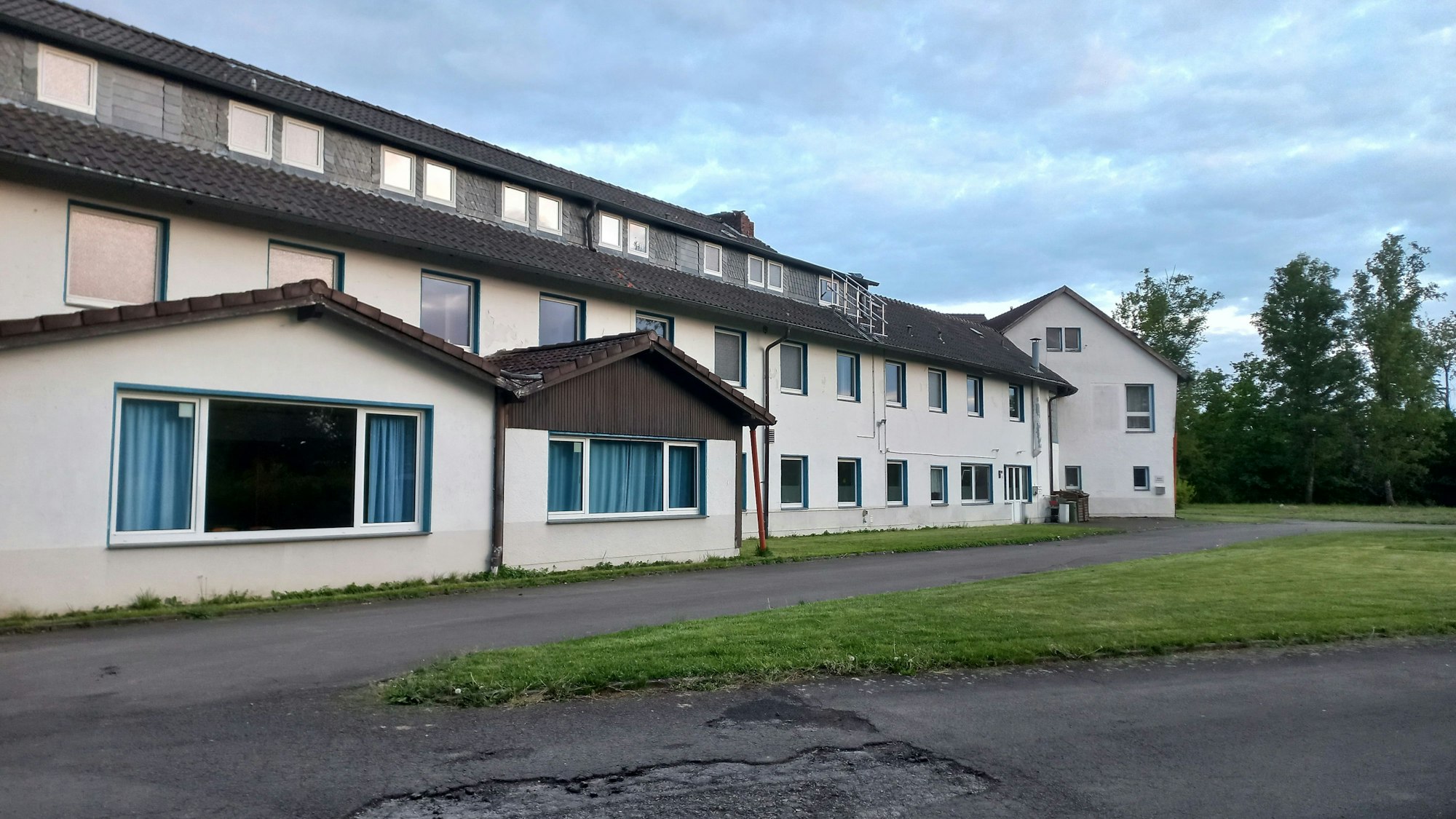 Blick auf das ehemalige Schullandheims in Bergneustadt