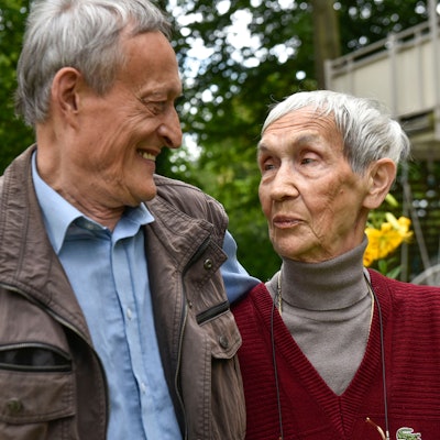 Zu sehen ist das Ehepaar.