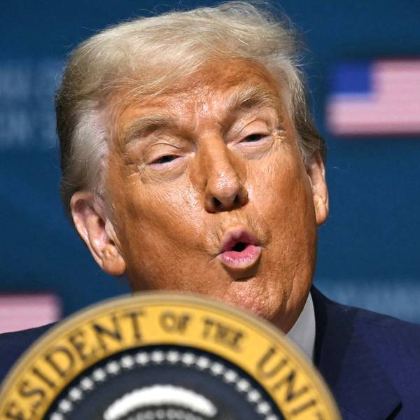 US President Donald Trump speaks at the inaugural Pennsylvania Energy and Innovation Summit on the campus of Carnegie Mellon University in Pittsburgh, Pennsylvania, on July 15, 2025.
ANDREW CABALLERO-REYNOLDS / AFP
