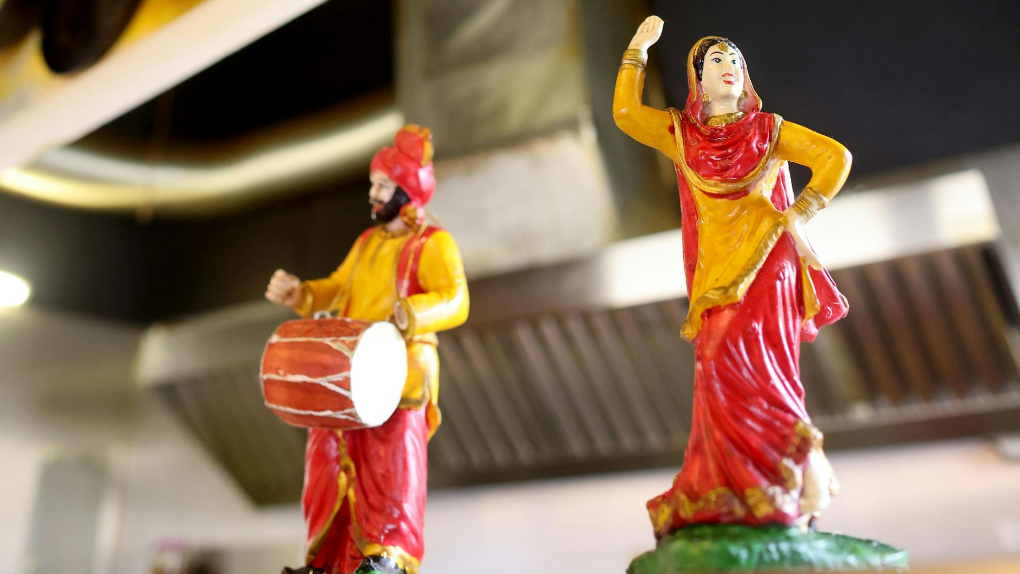 Indische Deko überall im Haldispoon.
