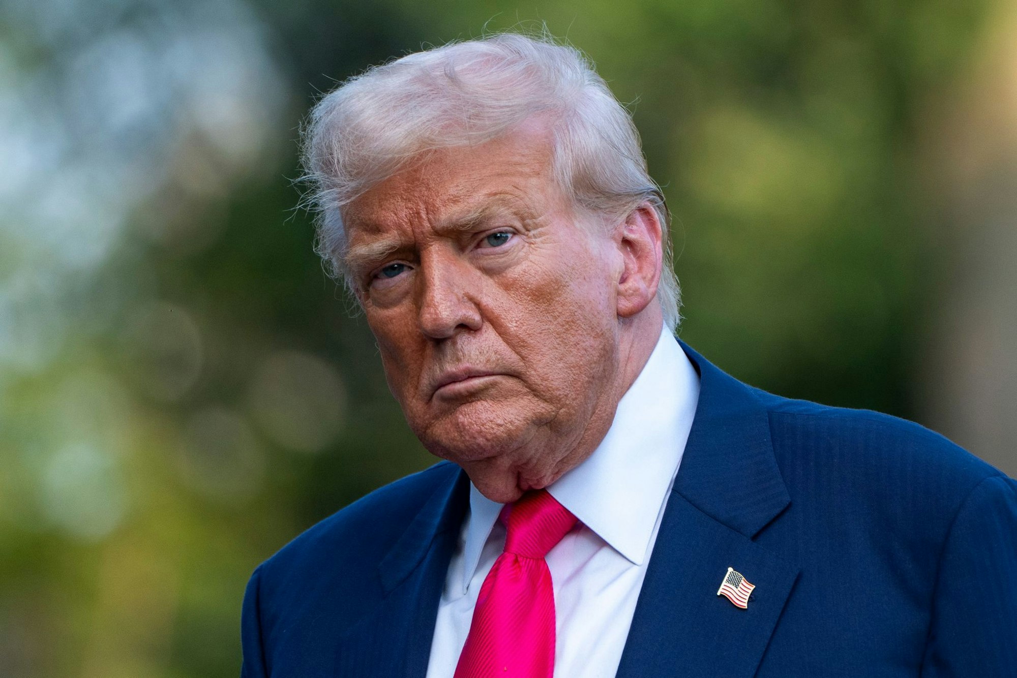 Verbündete von Donald Trump fordern die Herausgabe der Epstein-Akten.