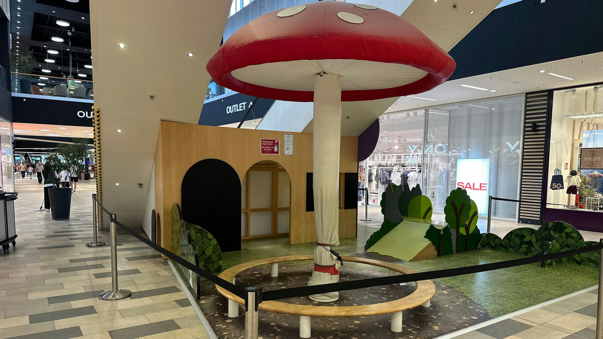 Der Spielbereich für Kinder im Huma wird umgestaltet.