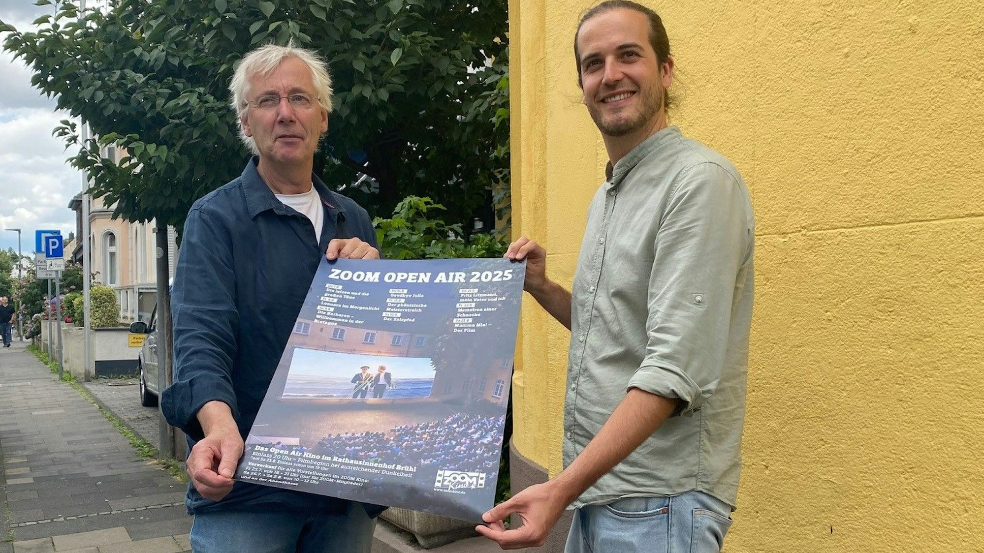 Zu sehen sind Hans-Jörg Blondiau (l.) und Benedikt Poßberg.